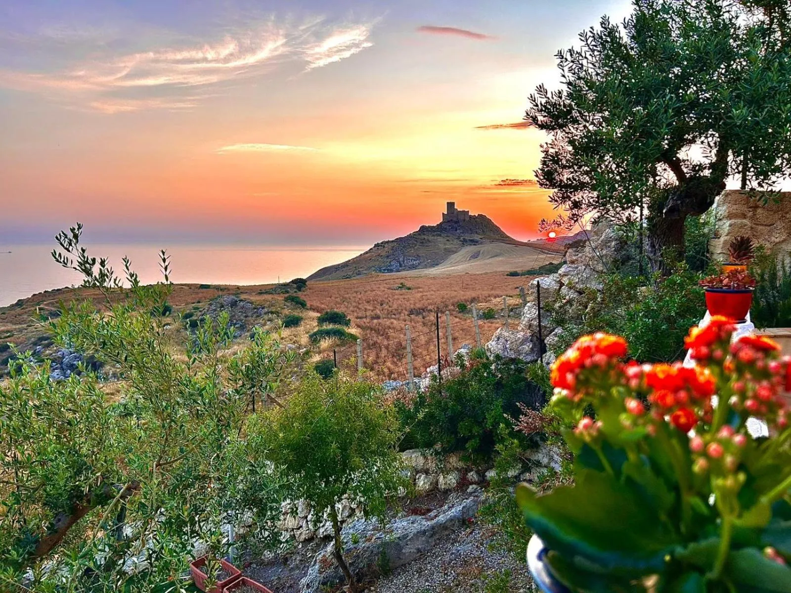 Natural landscape in La Collina sul Mare