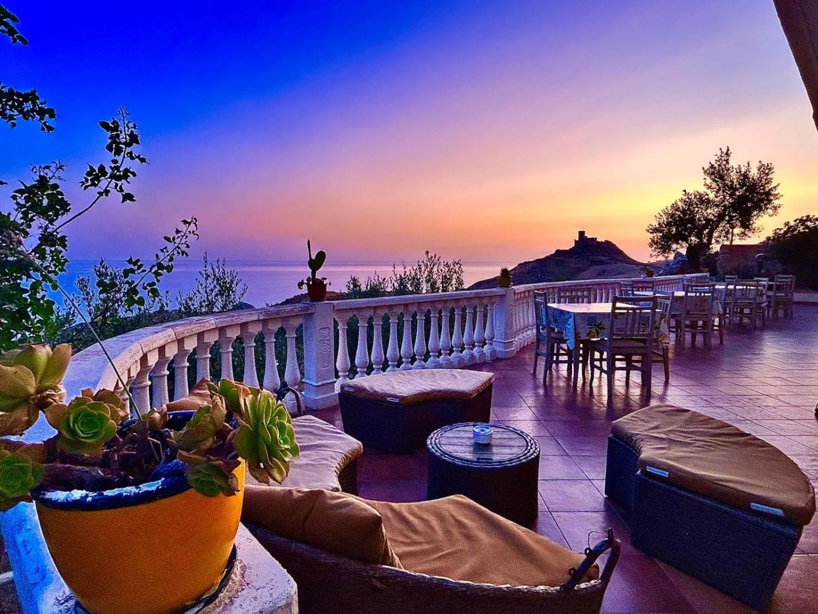 Natural landscape in La Collina sul Mare