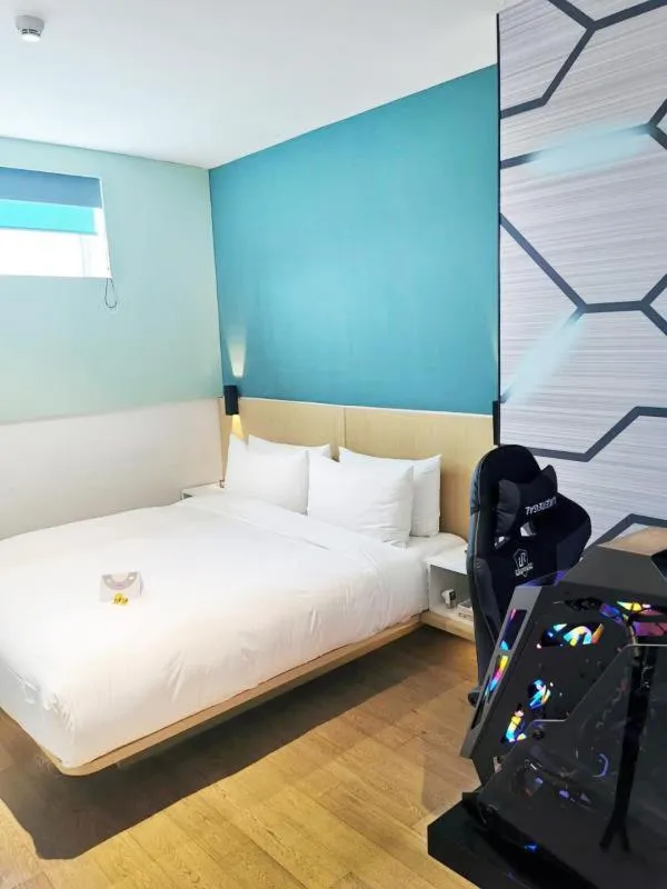 Bed in PACE HOTEL Suzhou Renmin Branch