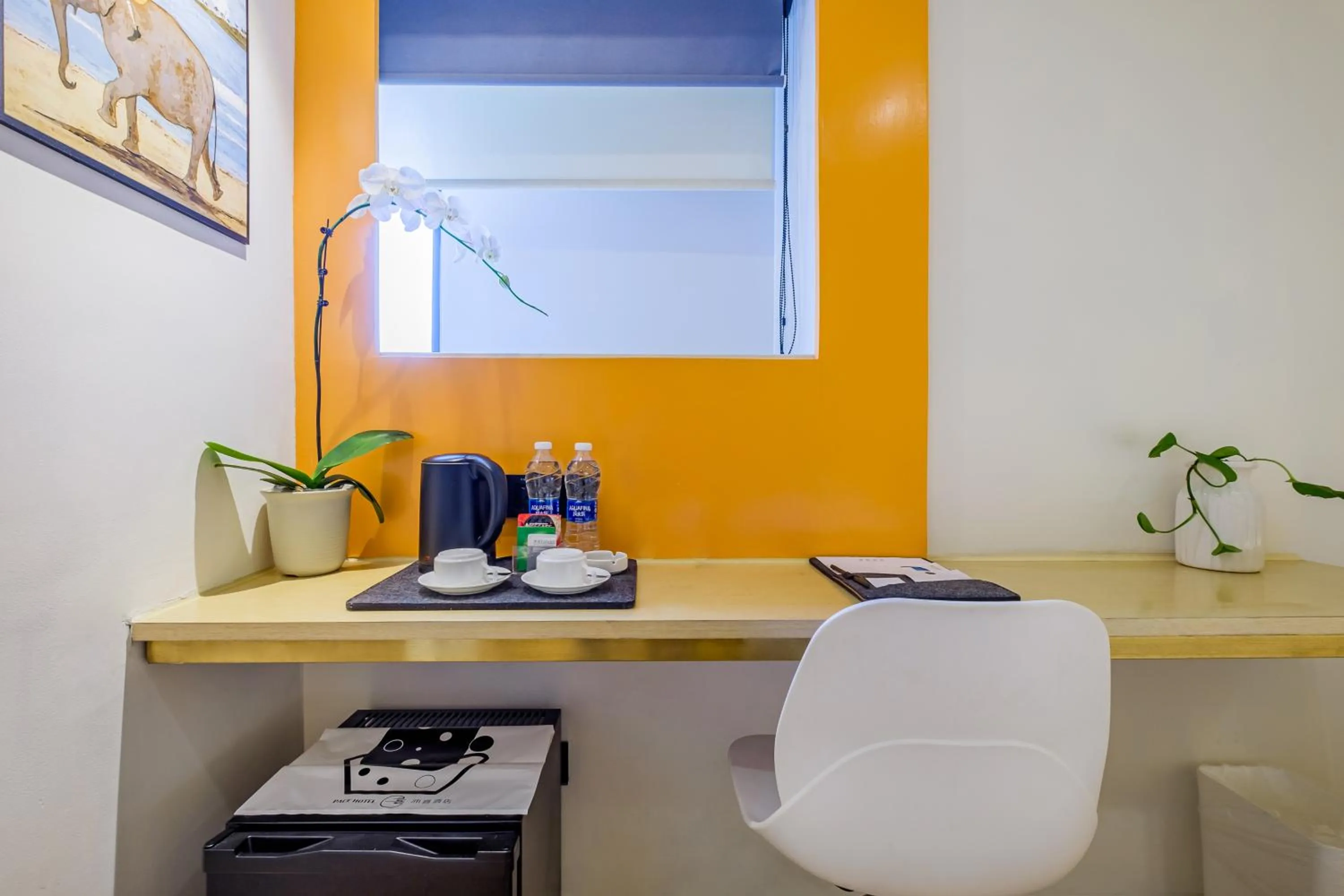 Seating area in PACE HOTEL Suzhou Renmin Branch