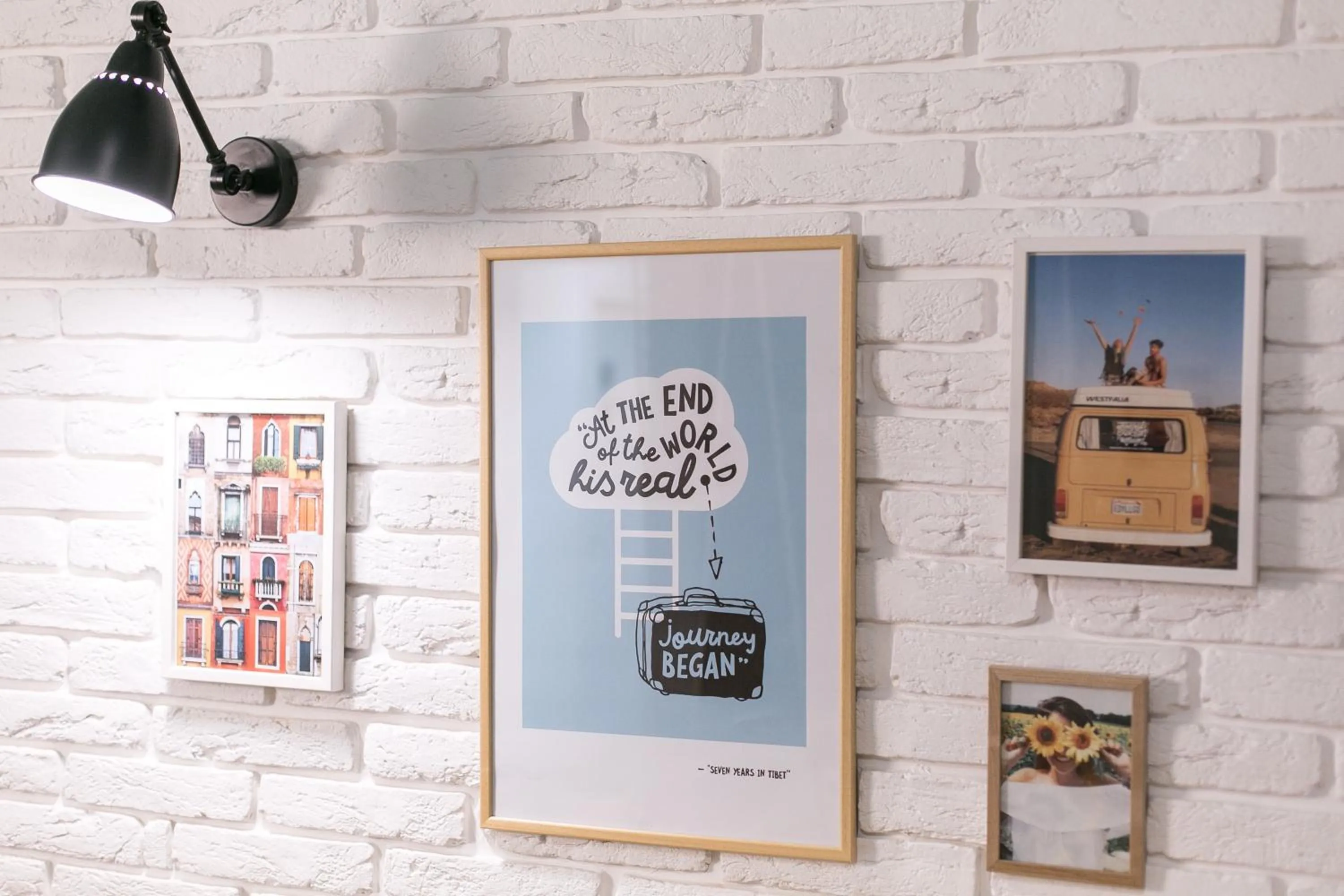 Decorative detail in DREAM Hostel Lviv