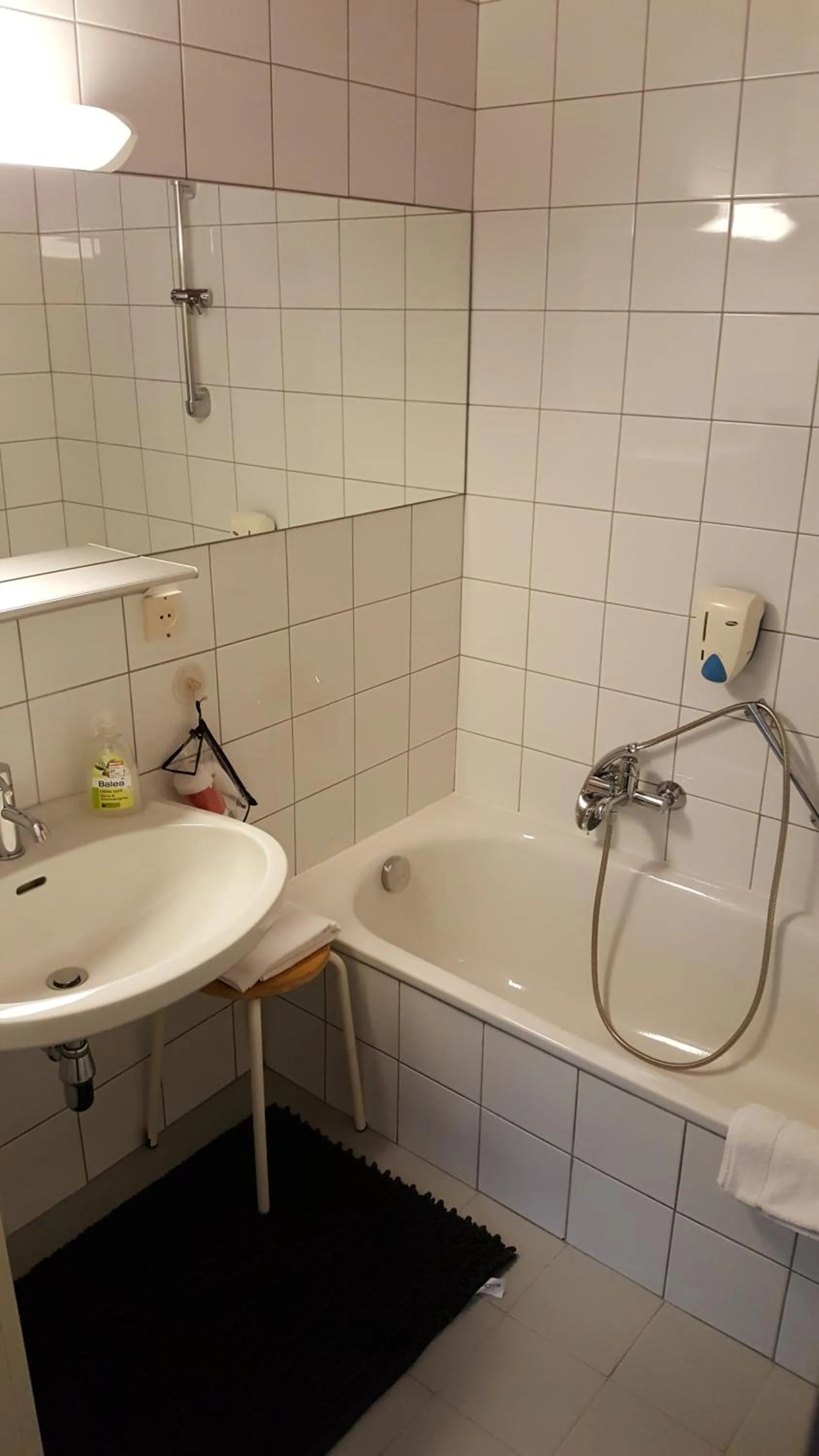 Bathroom in Landgasthof Steinmühl Hofbauer Frühstückspension und Campingplatz