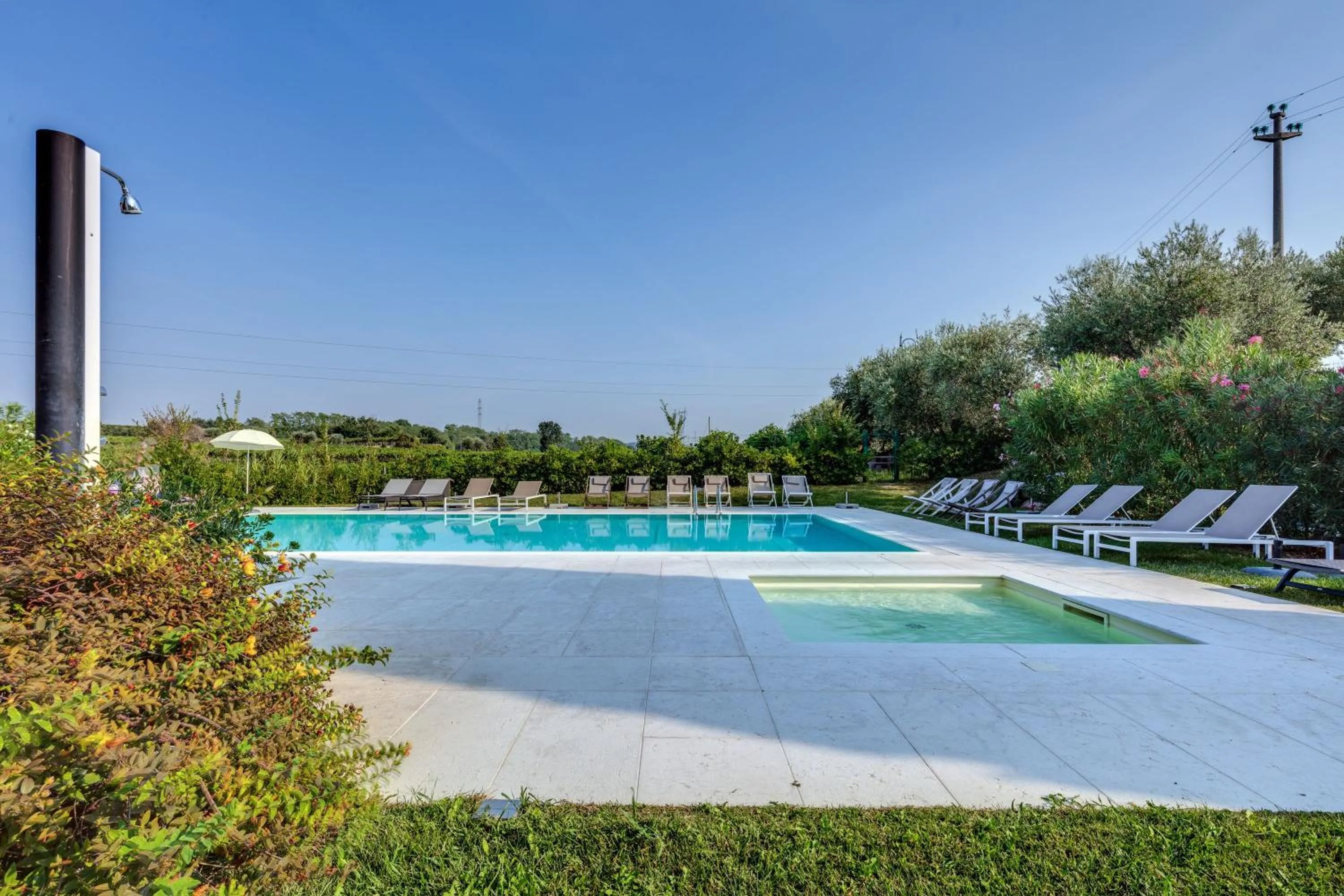 Swimming pool in Tenuta di Palú