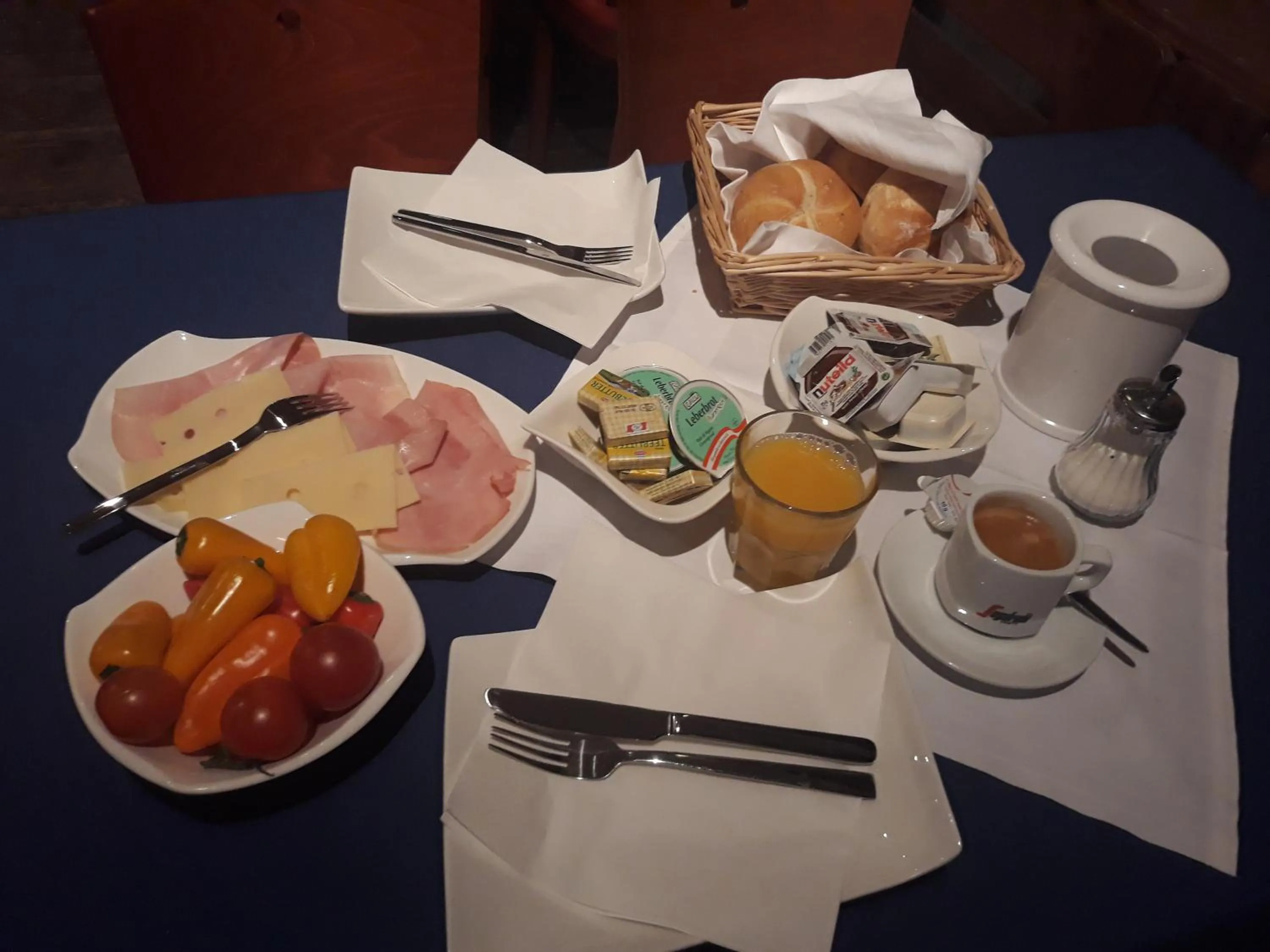 Breakfast in Pension Waldesruh