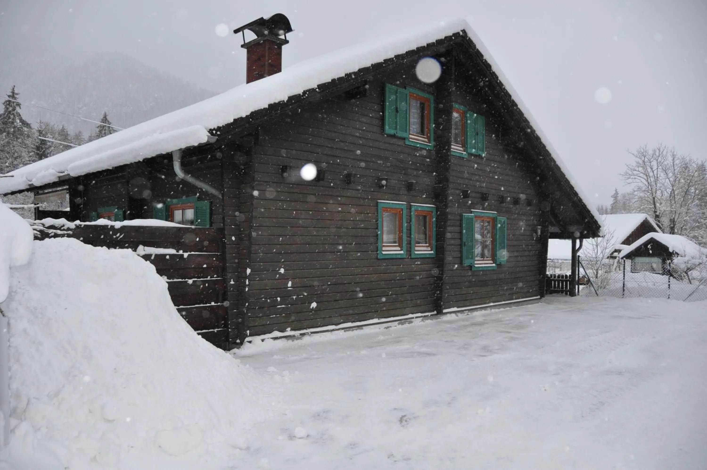 Facade/entrance in Holzhaus in Hinterstoder