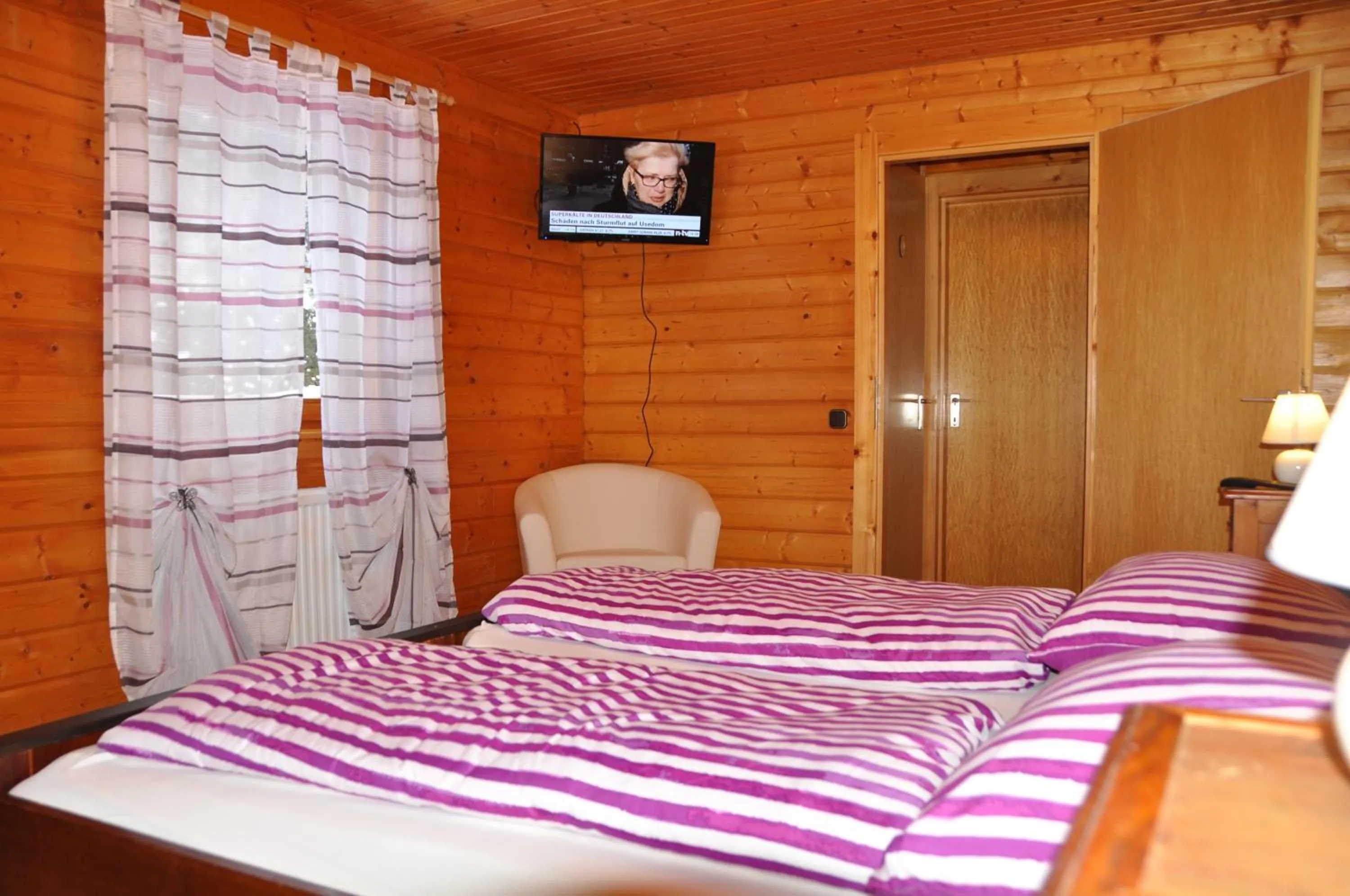 Bedroom, Bed in Holzhaus in Hinterstoder