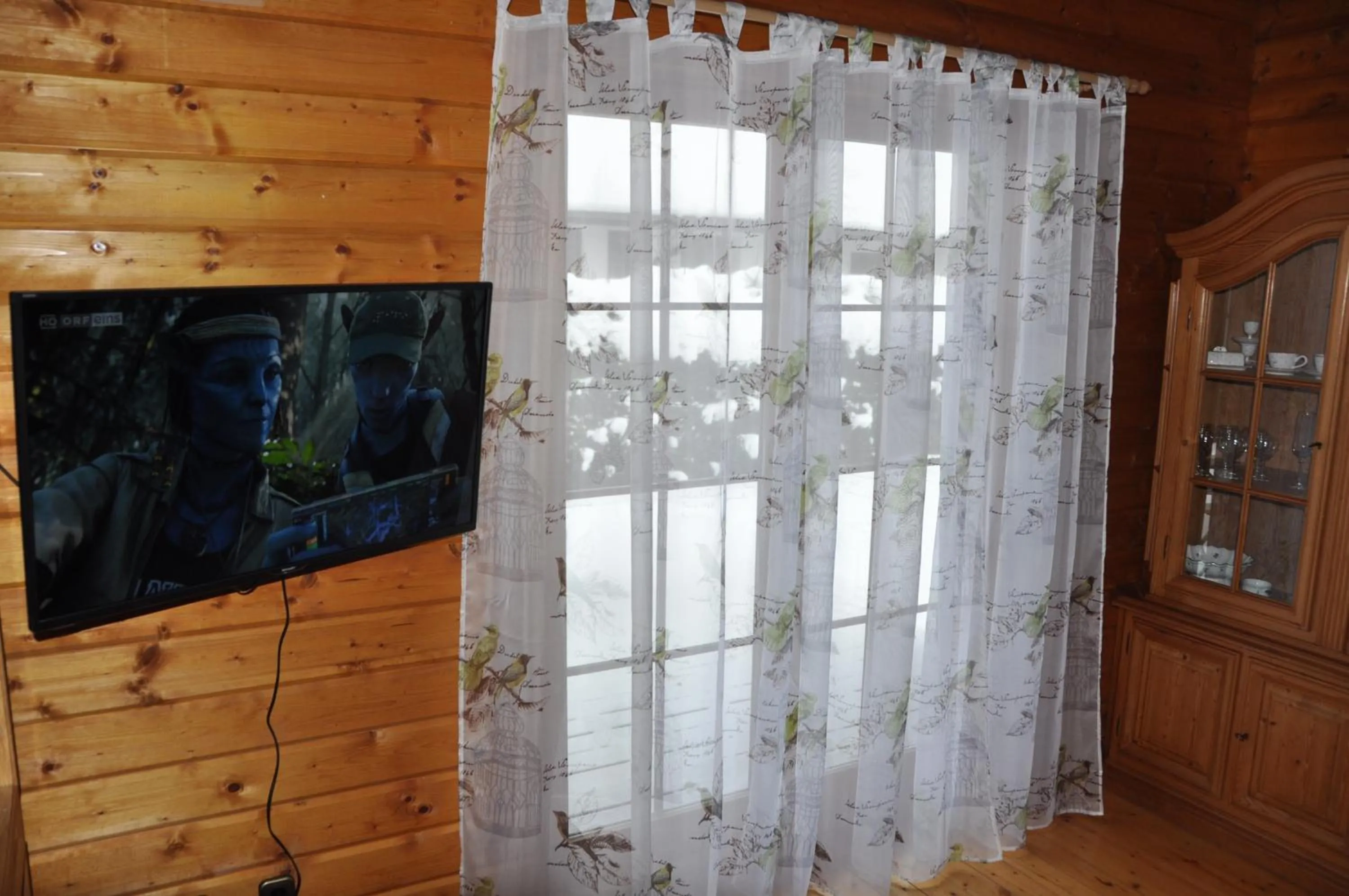 Living room in Holzhaus in Hinterstoder