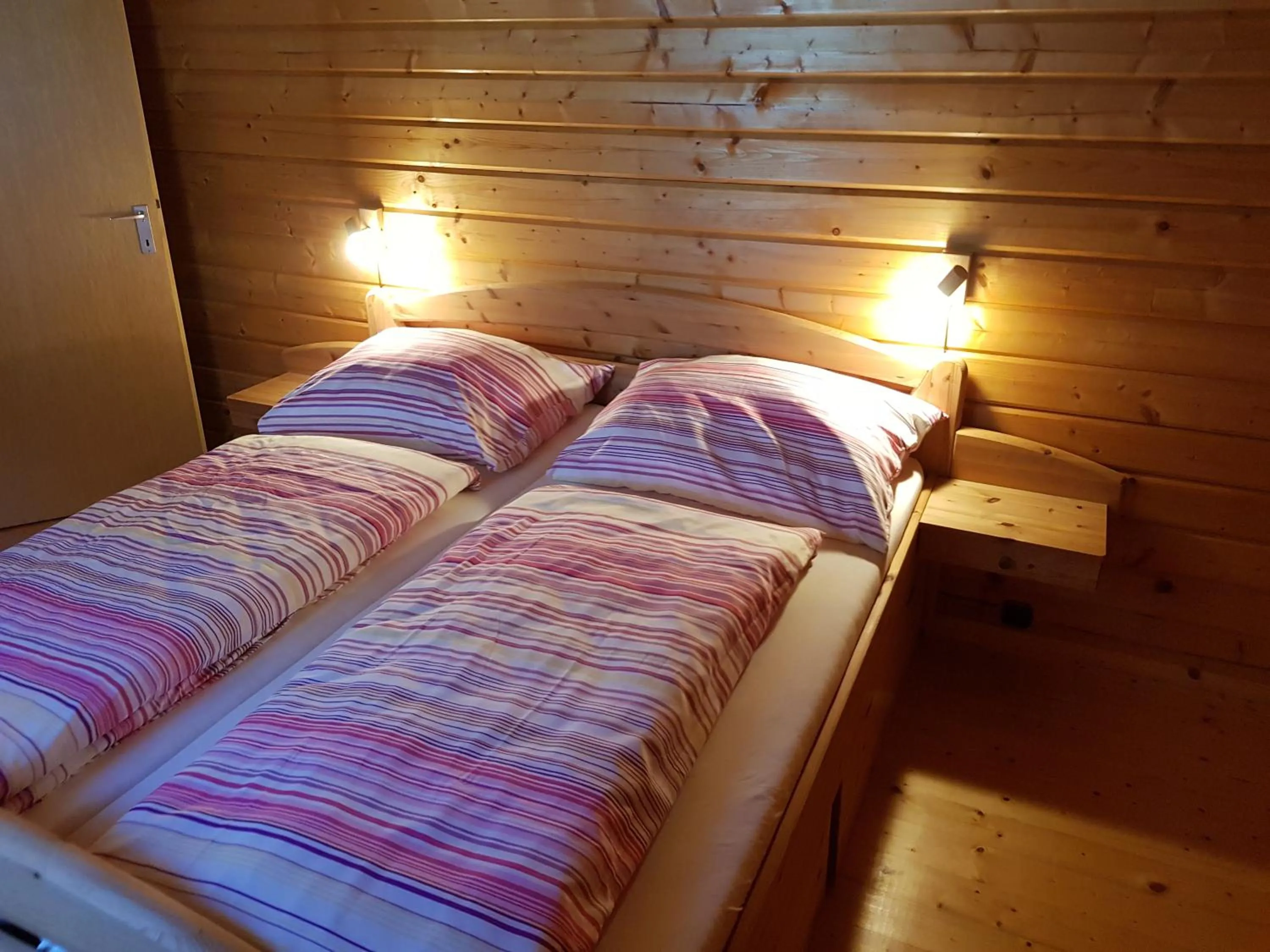 Bed in Holzhaus in Hinterstoder