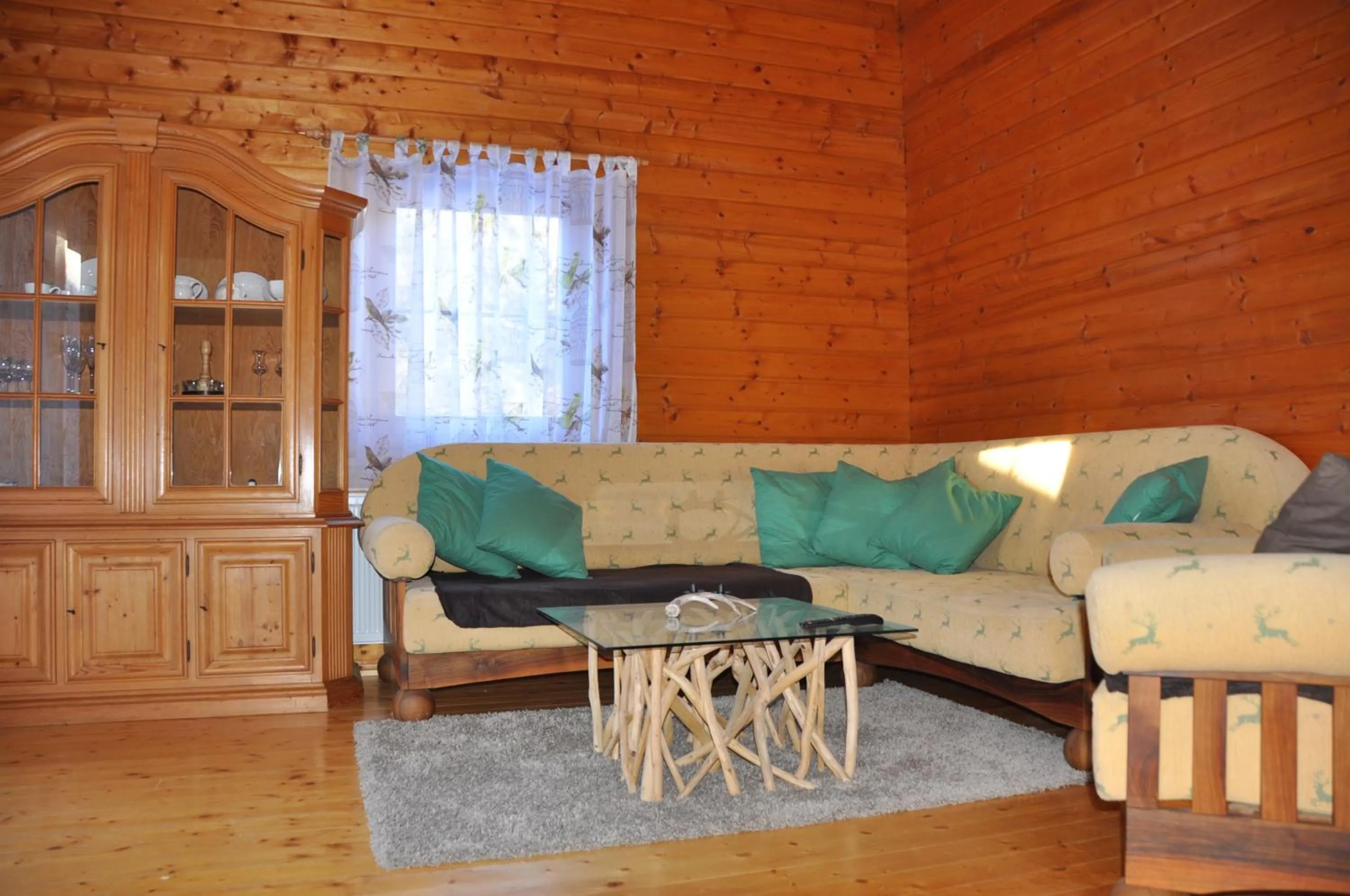 Living room in Holzhaus in Hinterstoder