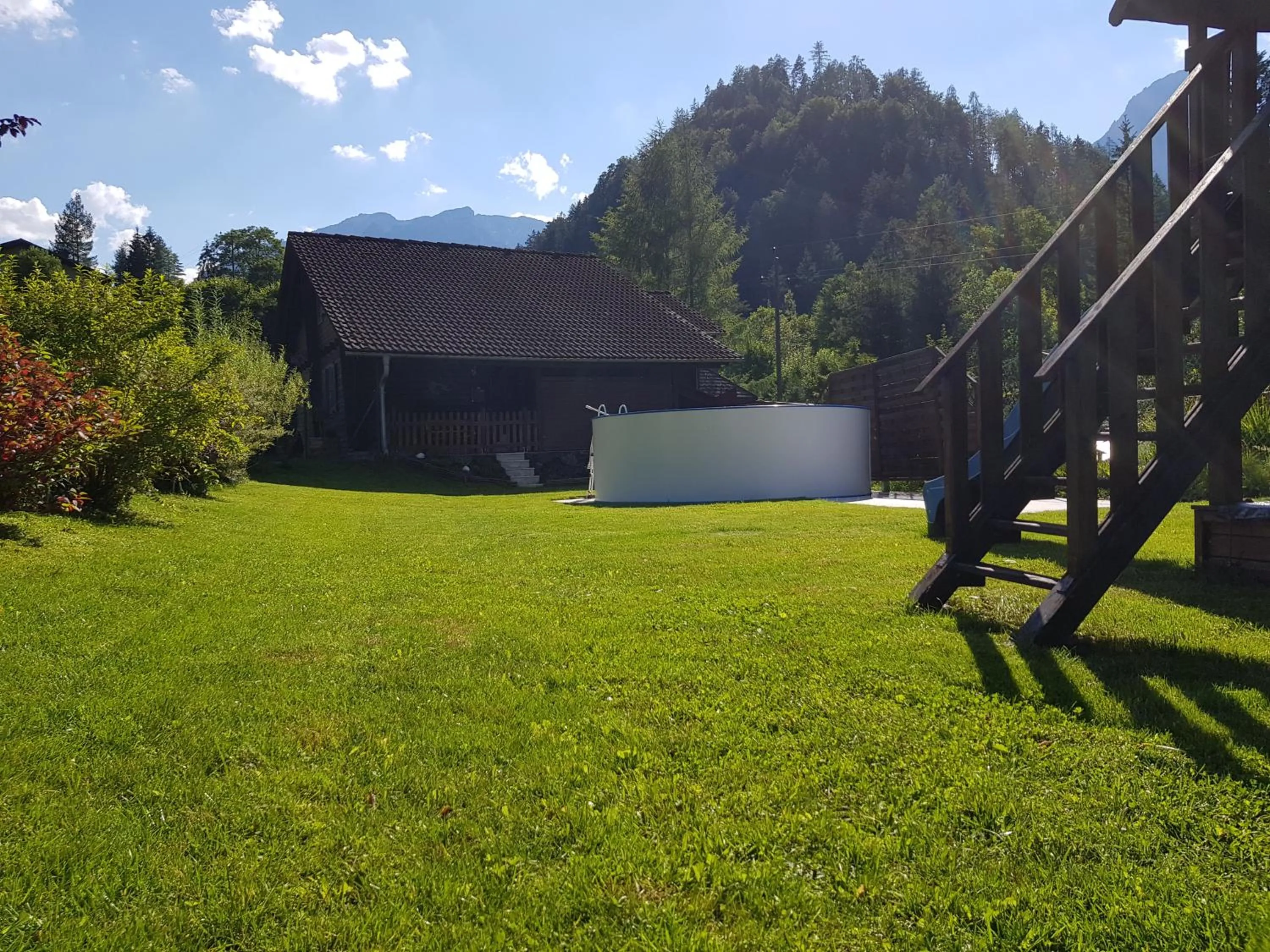 Garden in Holzhaus in Hinterstoder