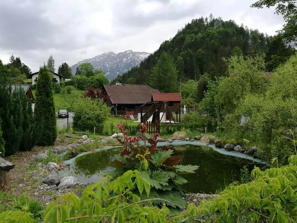 Garden in Holzhaus in Hinterstoder