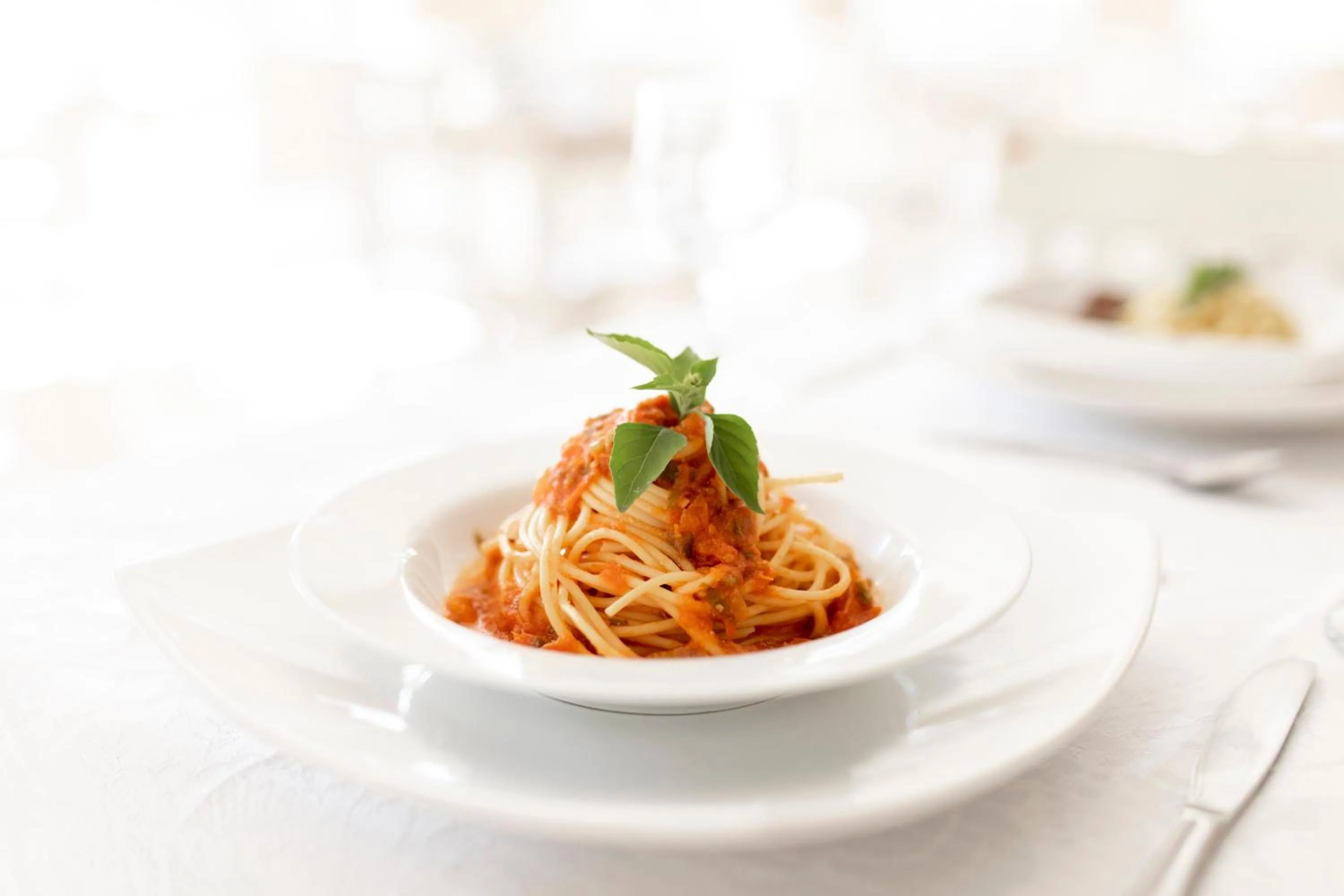 Food and drinks in Hotel San Paolo