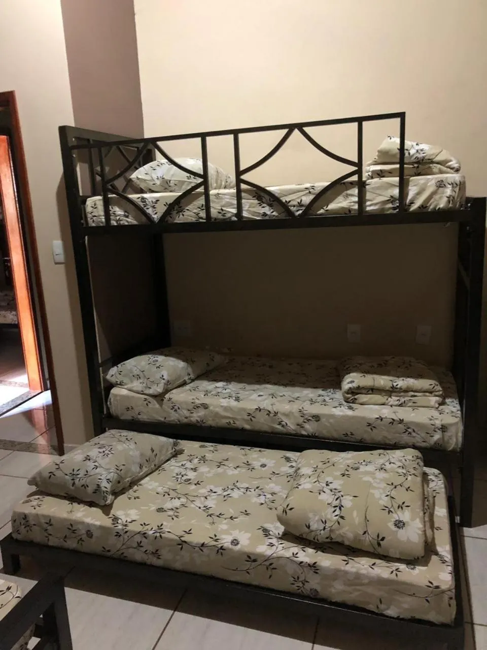 Bed in Pousada Pimenta Olimpia