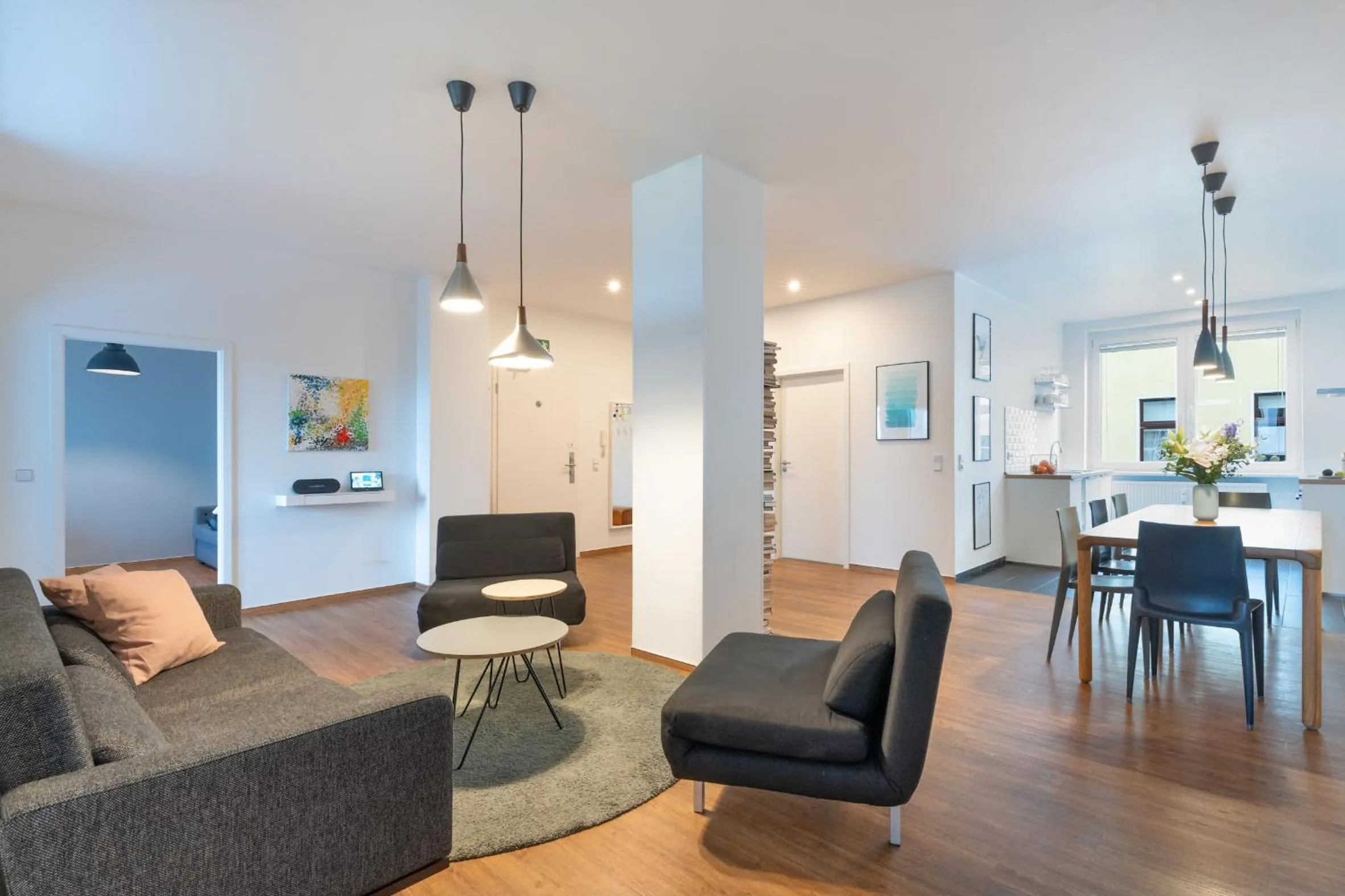 Living room in BENSIMON apartments Mitte - Moabit