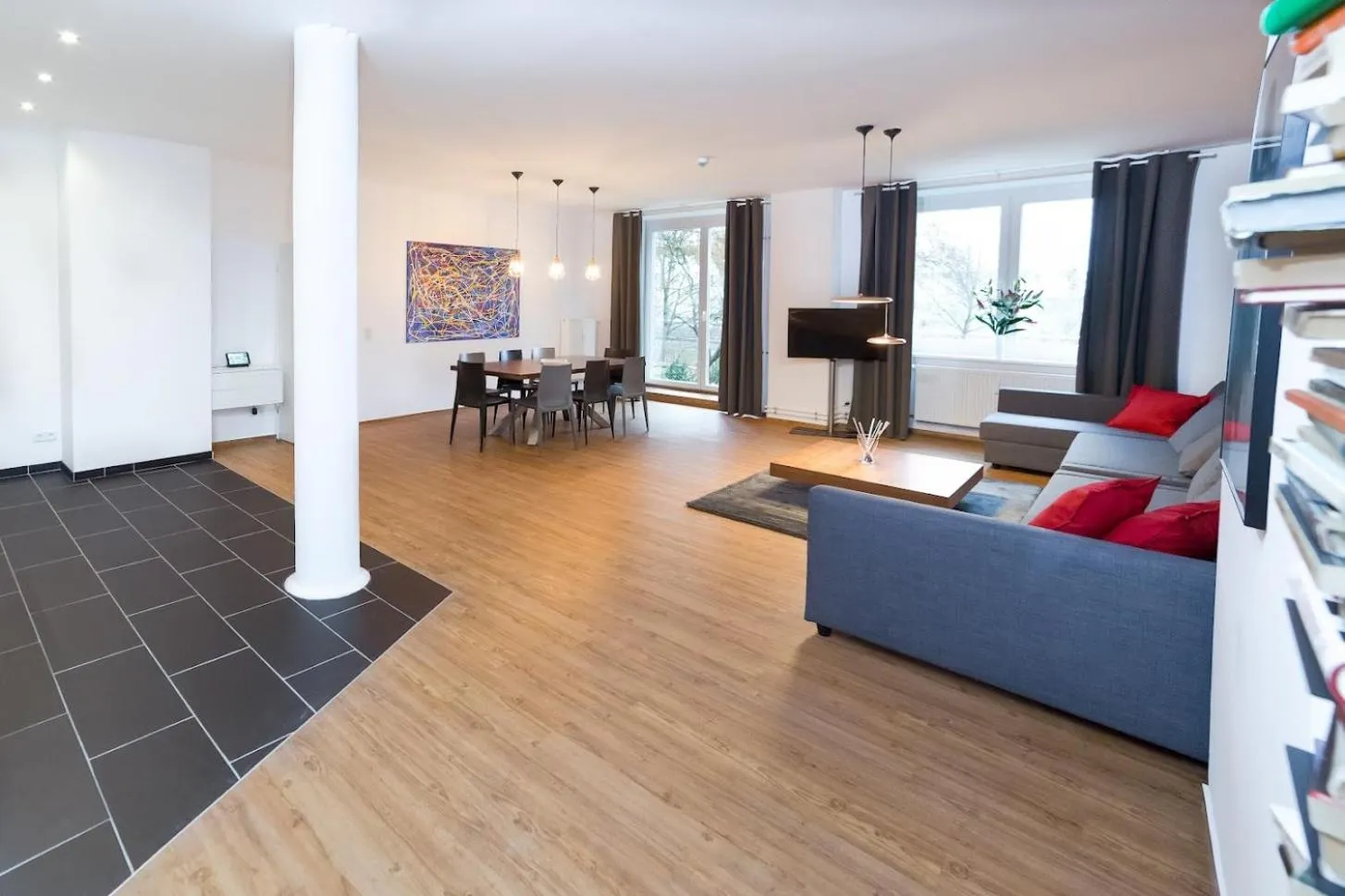 Living room in BENSIMON apartments Mitte - Moabit