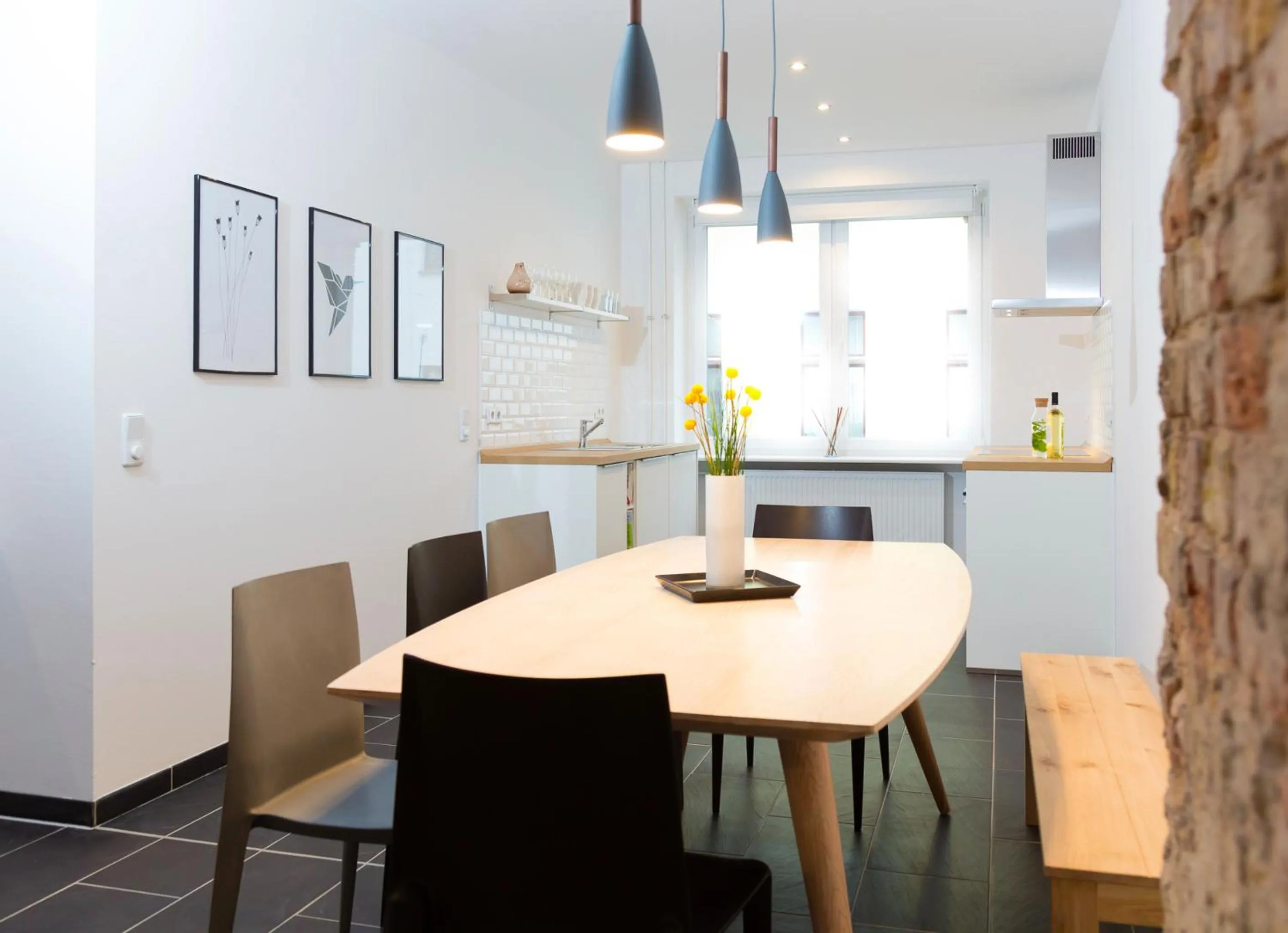 Kitchen or kitchenette in BENSIMON apartments Mitte - Moabit