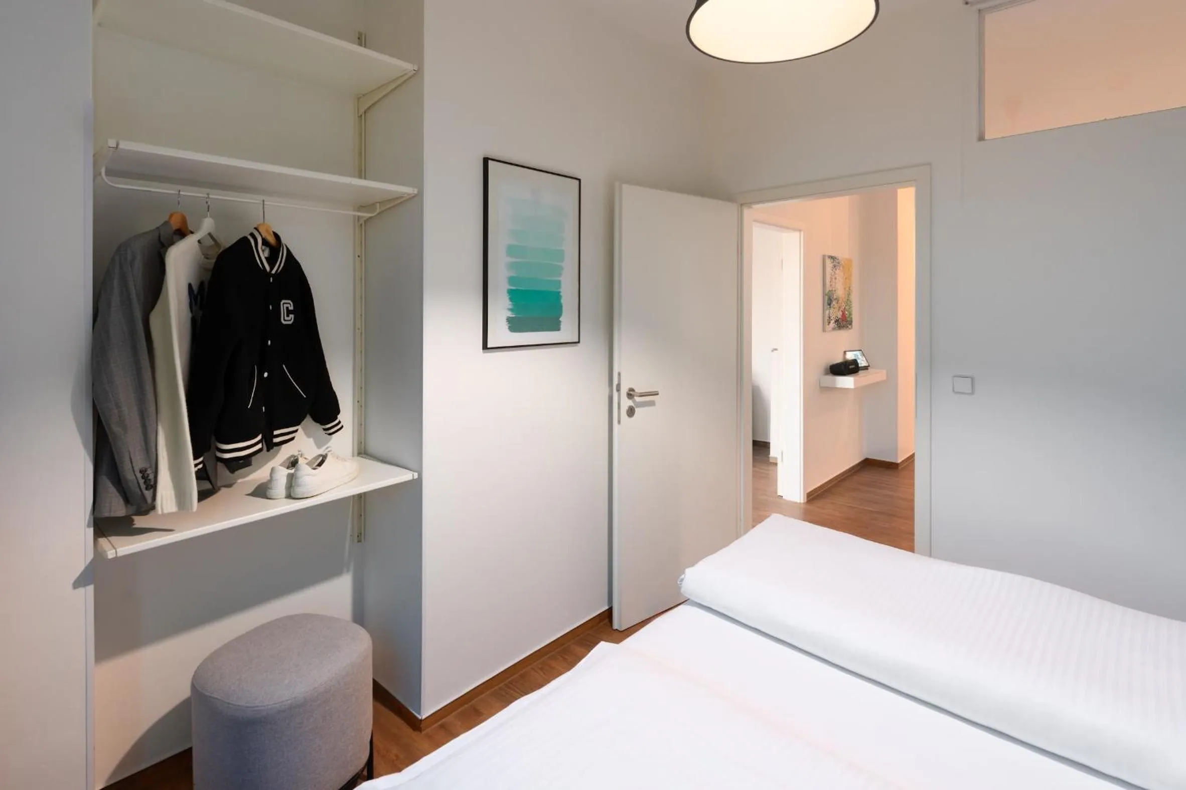 Bedroom, Bed in BENSIMON apartments Mitte - Moabit