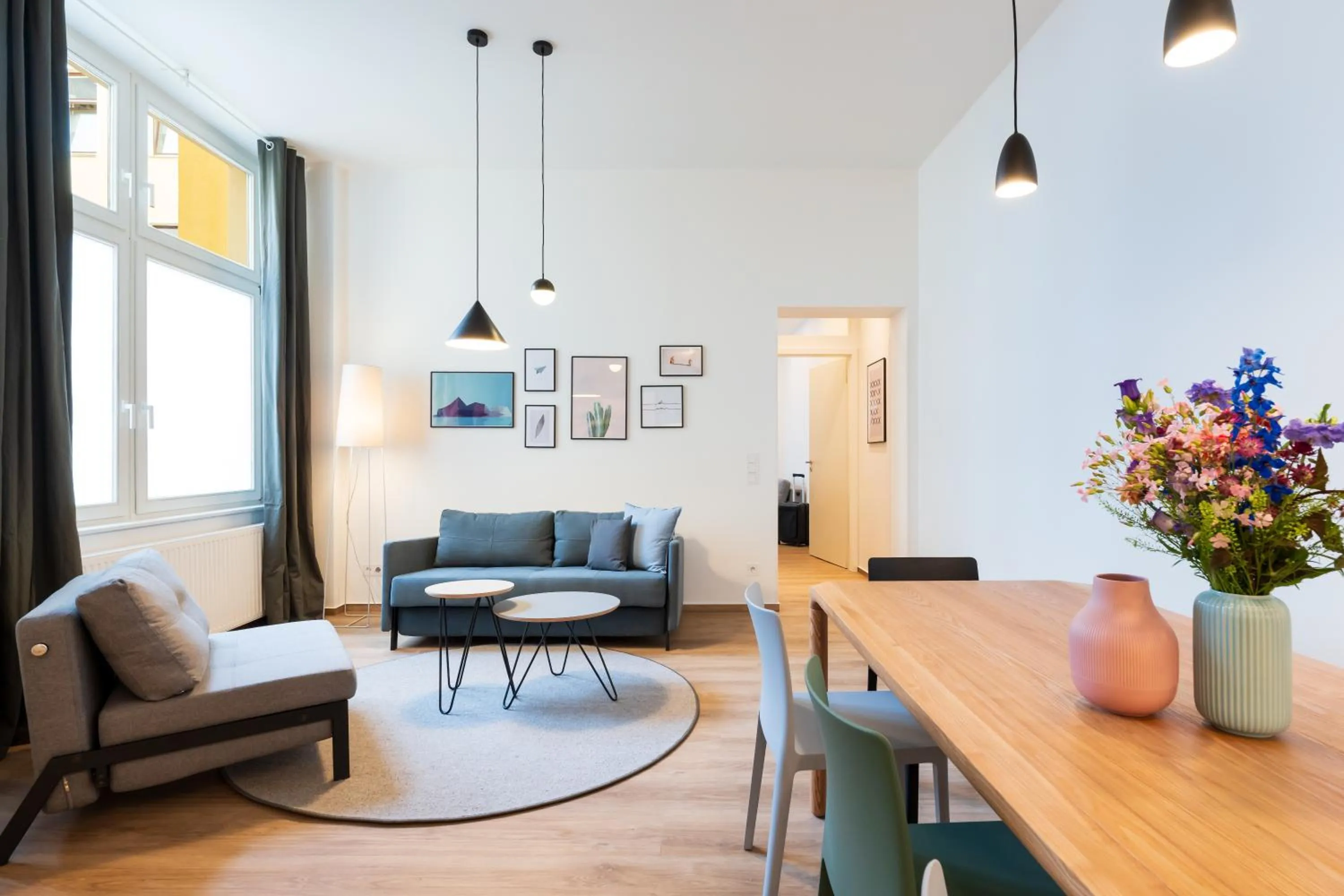 Seating area in BENSIMON apartments Mitte - Moabit