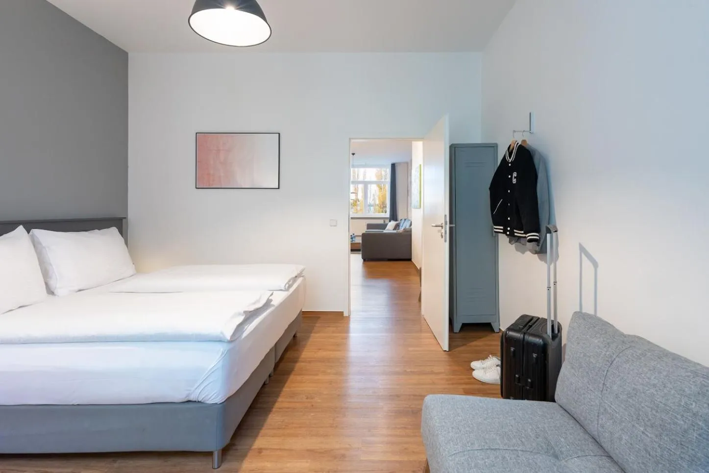 Bedroom, Bed in BENSIMON apartments Mitte - Moabit