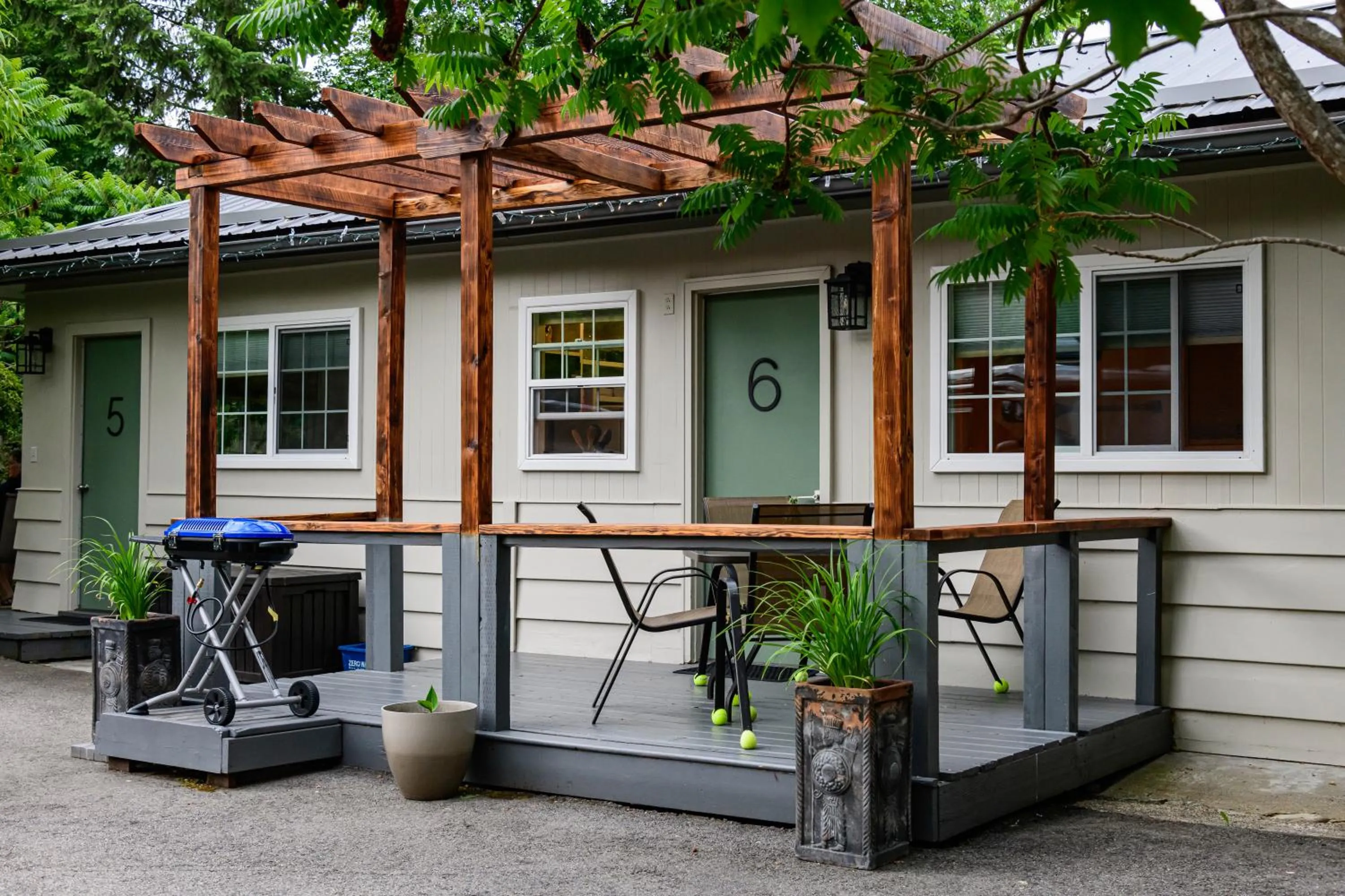 Patio in Barefoot Villas and Retreat