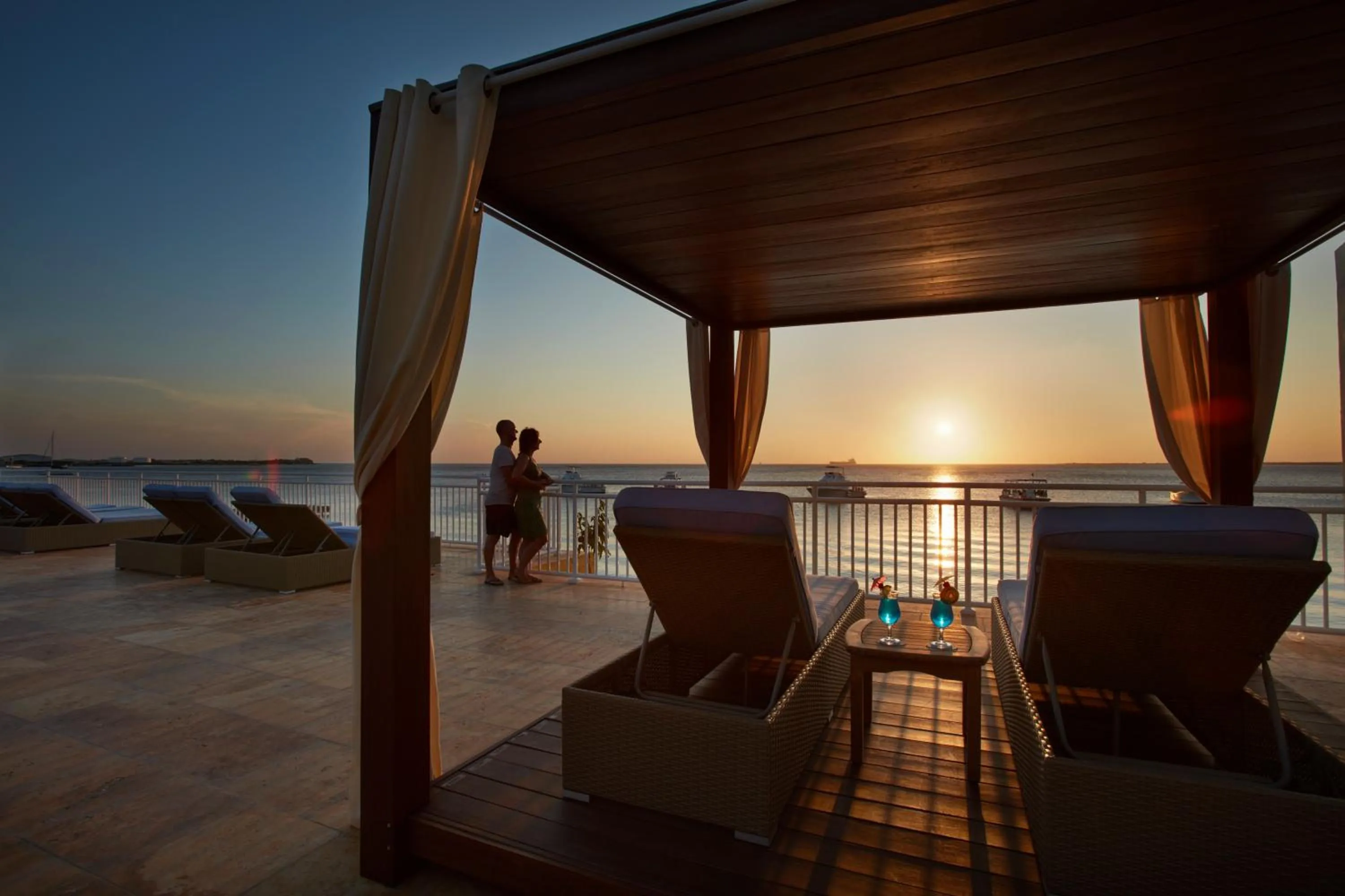 Sea view in Divi Flamingo Beach Resort