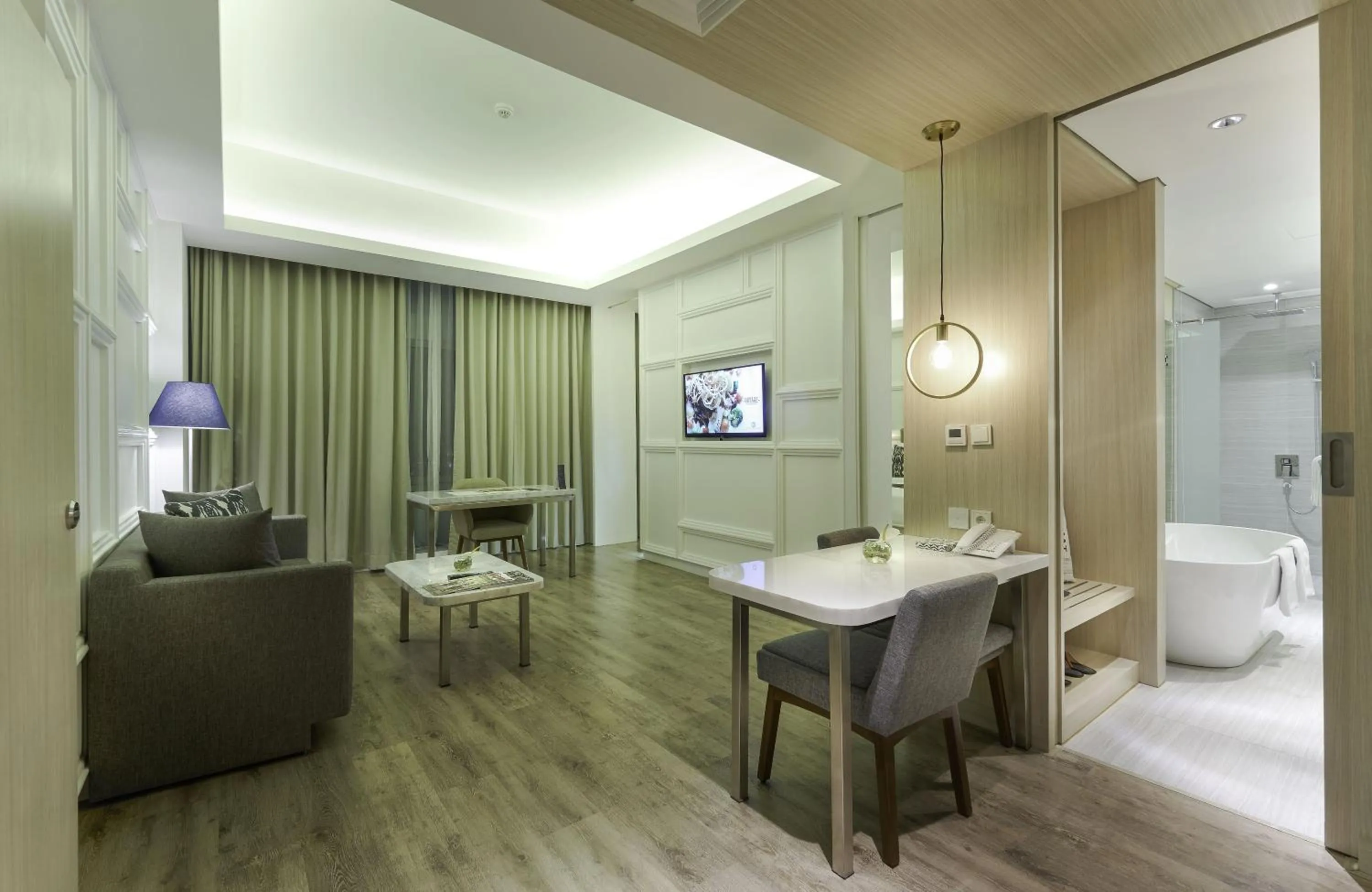 Living room in Vertu Harmoni Jakarta