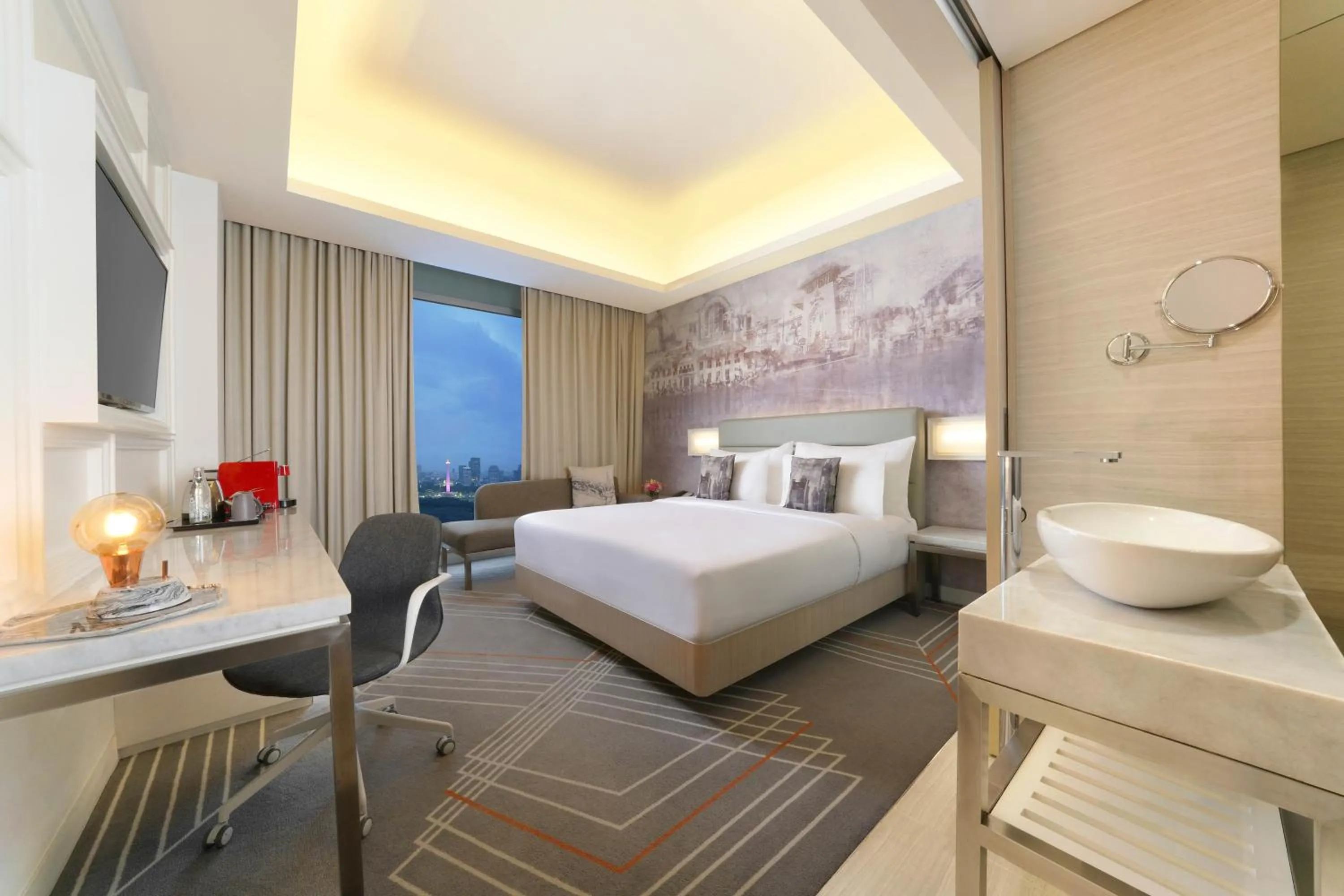 Bedroom, Bed in Vertu Harmoni Jakarta