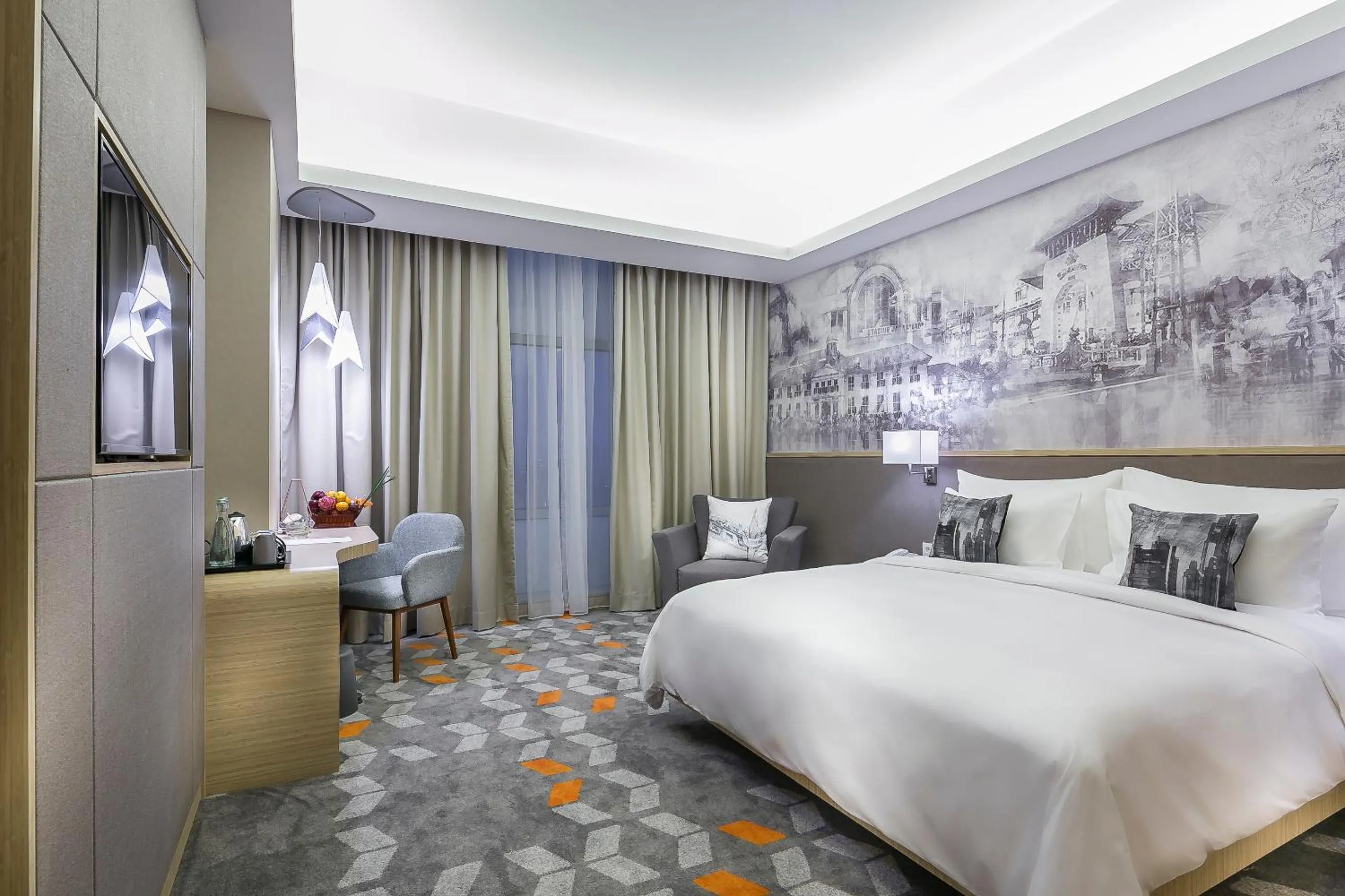Bedroom, Bed in Vertu Harmoni Jakarta