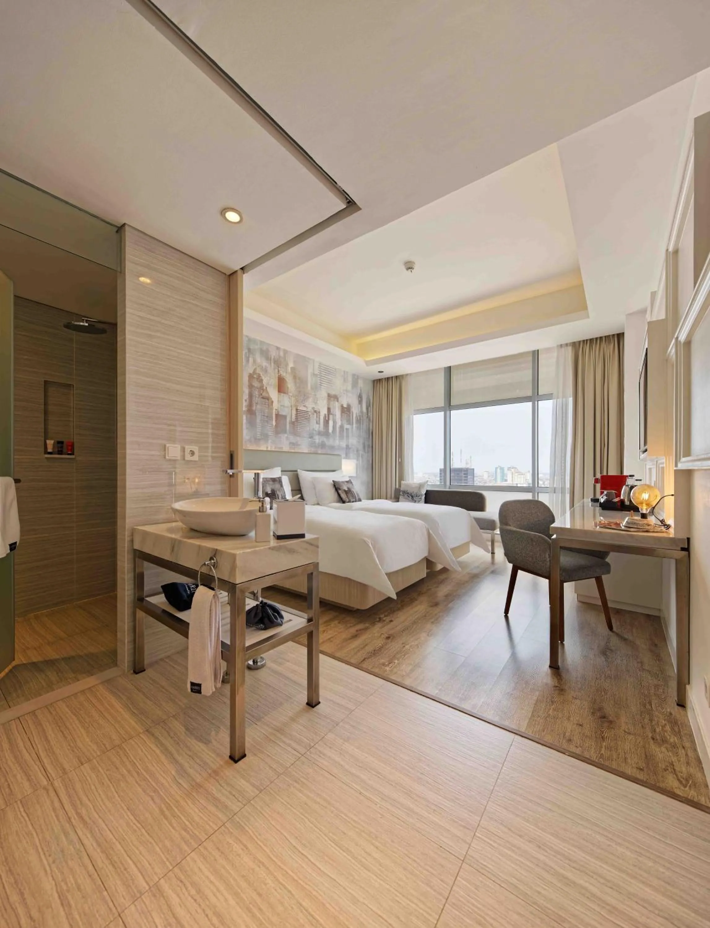 Bedroom, Bed in Vertu Harmoni Jakarta