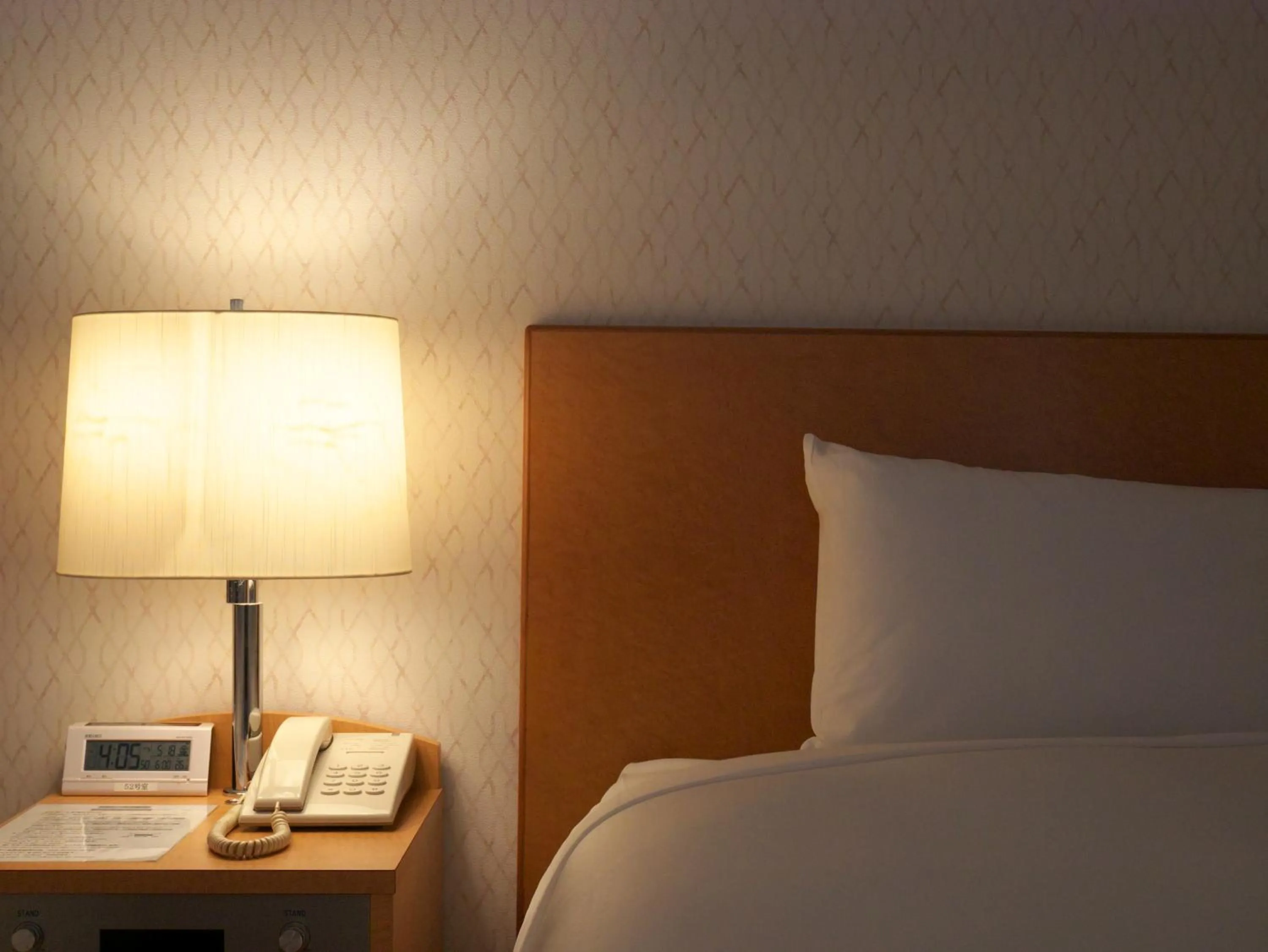 Decorative detail, Bed in Wisterian Life Club Atami