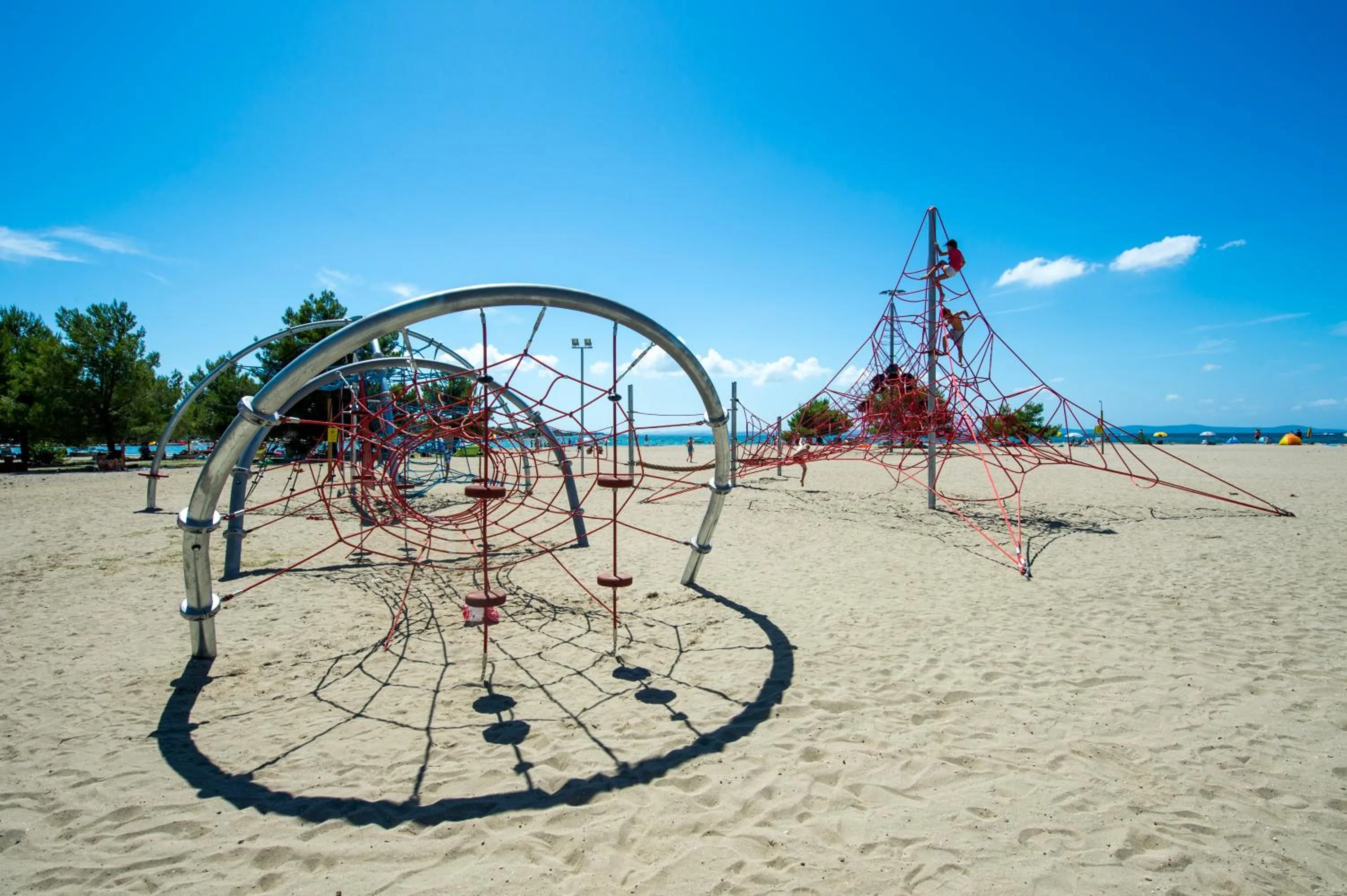 Children play ground in Zaton Holiday Resort