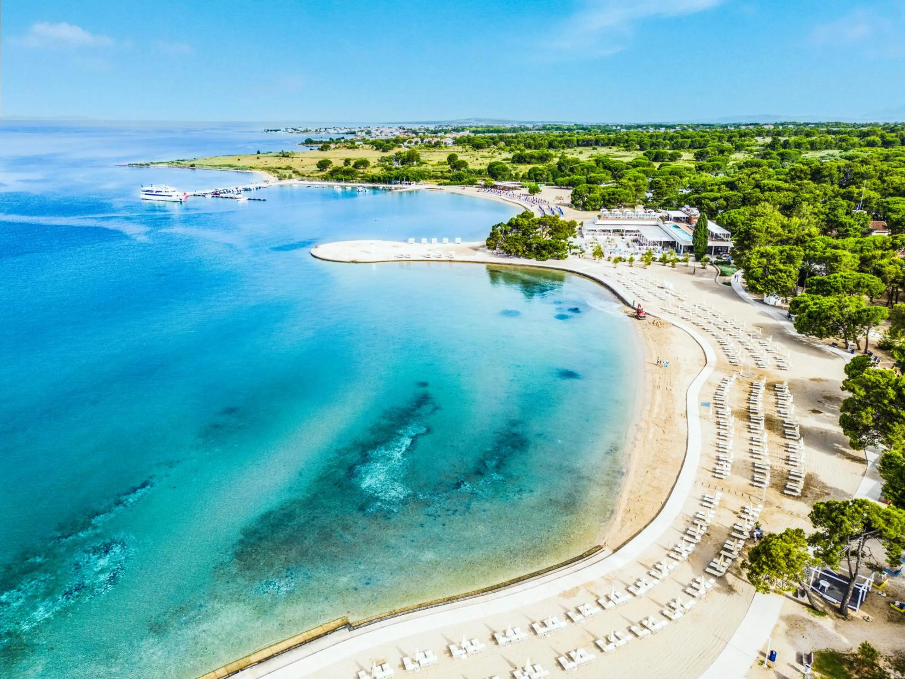 Bird's eye view in Zaton Holiday Resort
