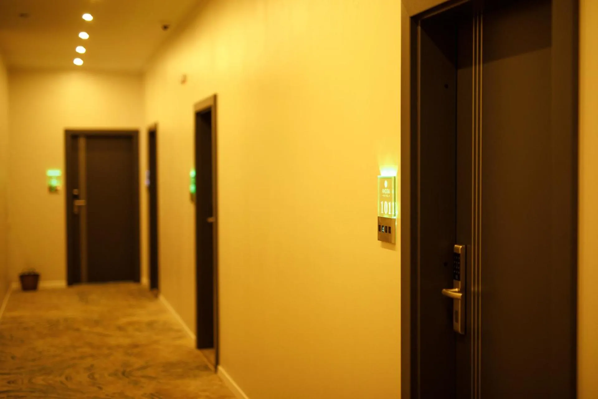 Lobby or reception in Motel Andra