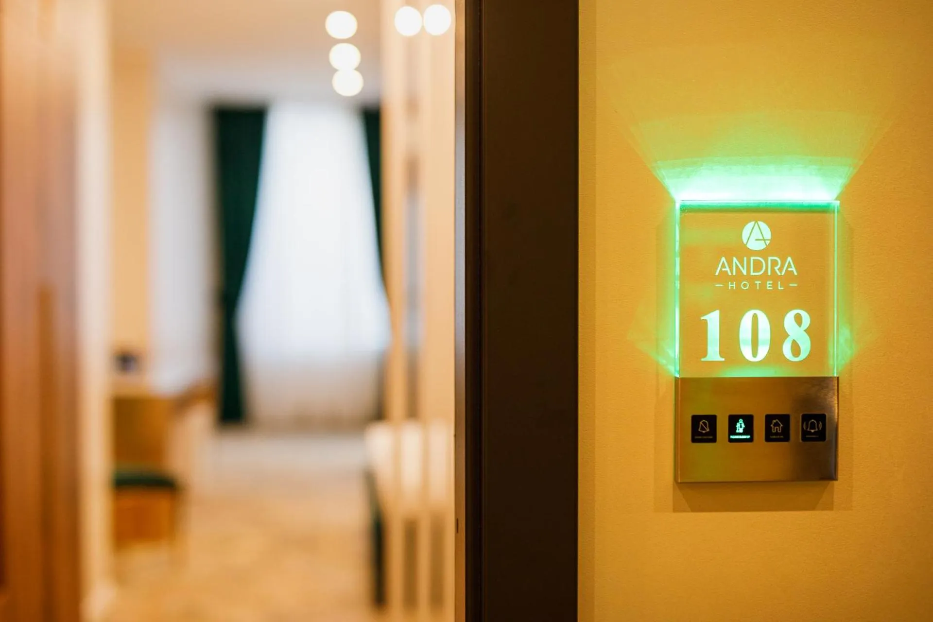 Property logo or sign in Motel Andra