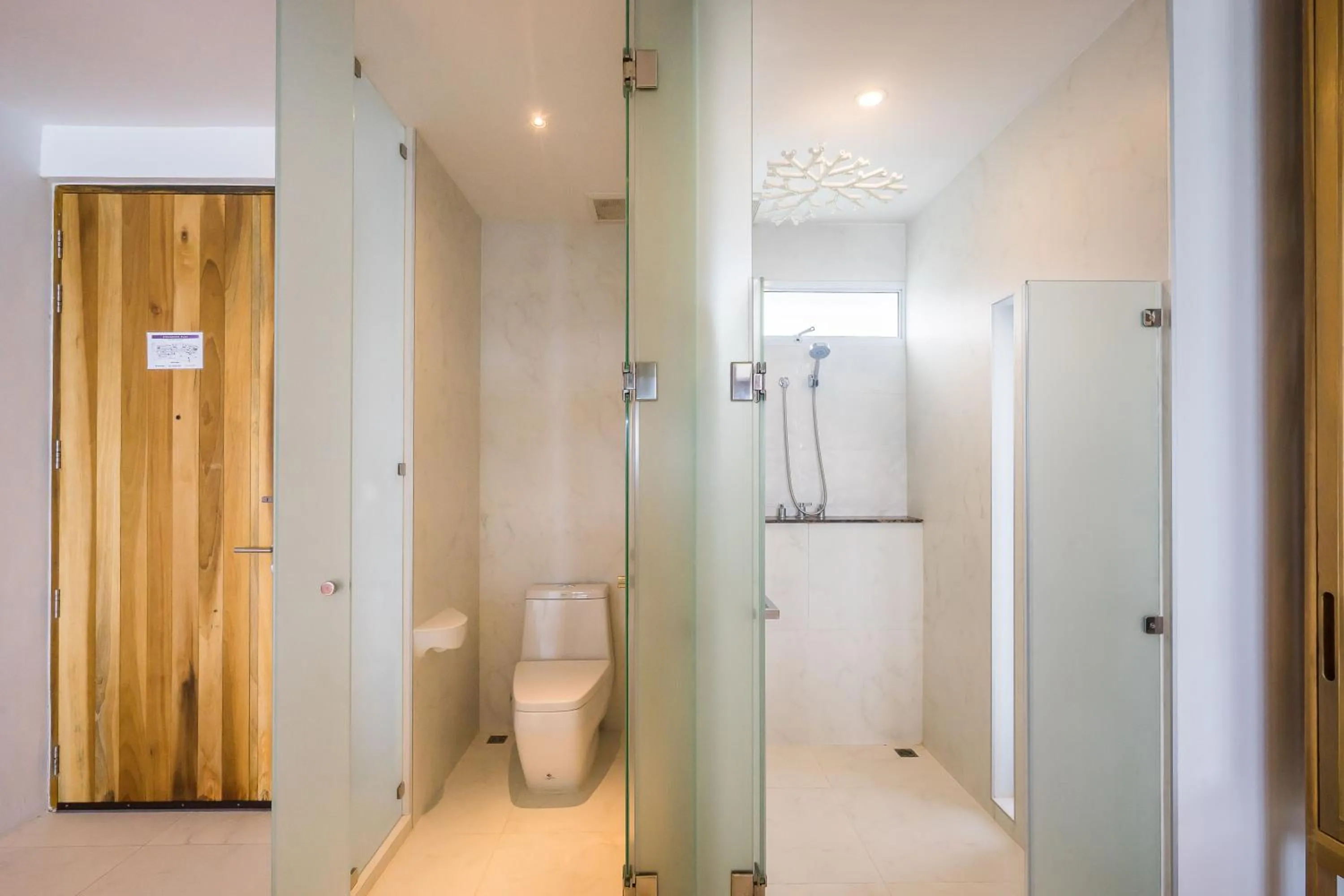 Shower in White Sand Samui Resort