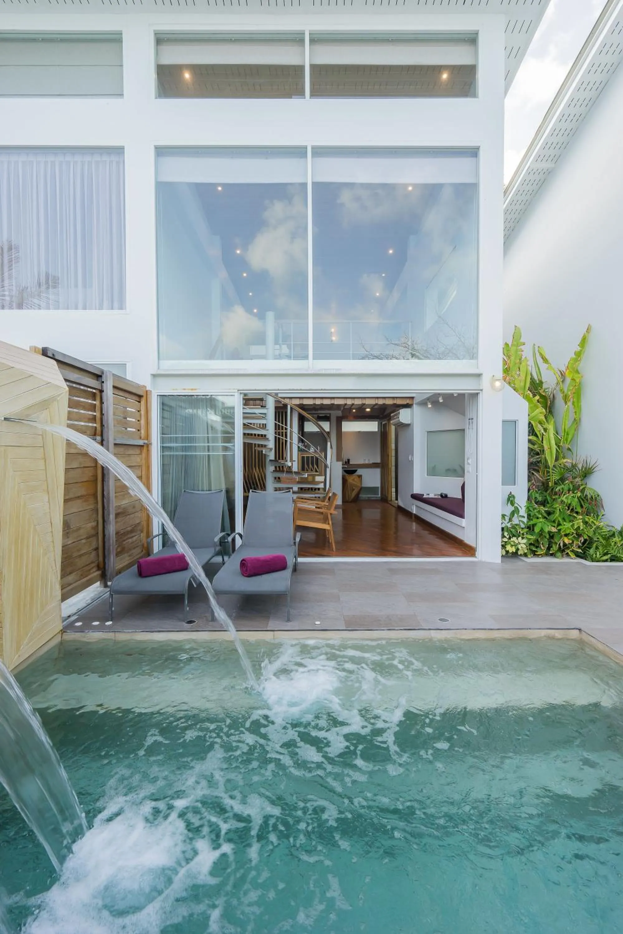 Patio in White Sand Samui Resort