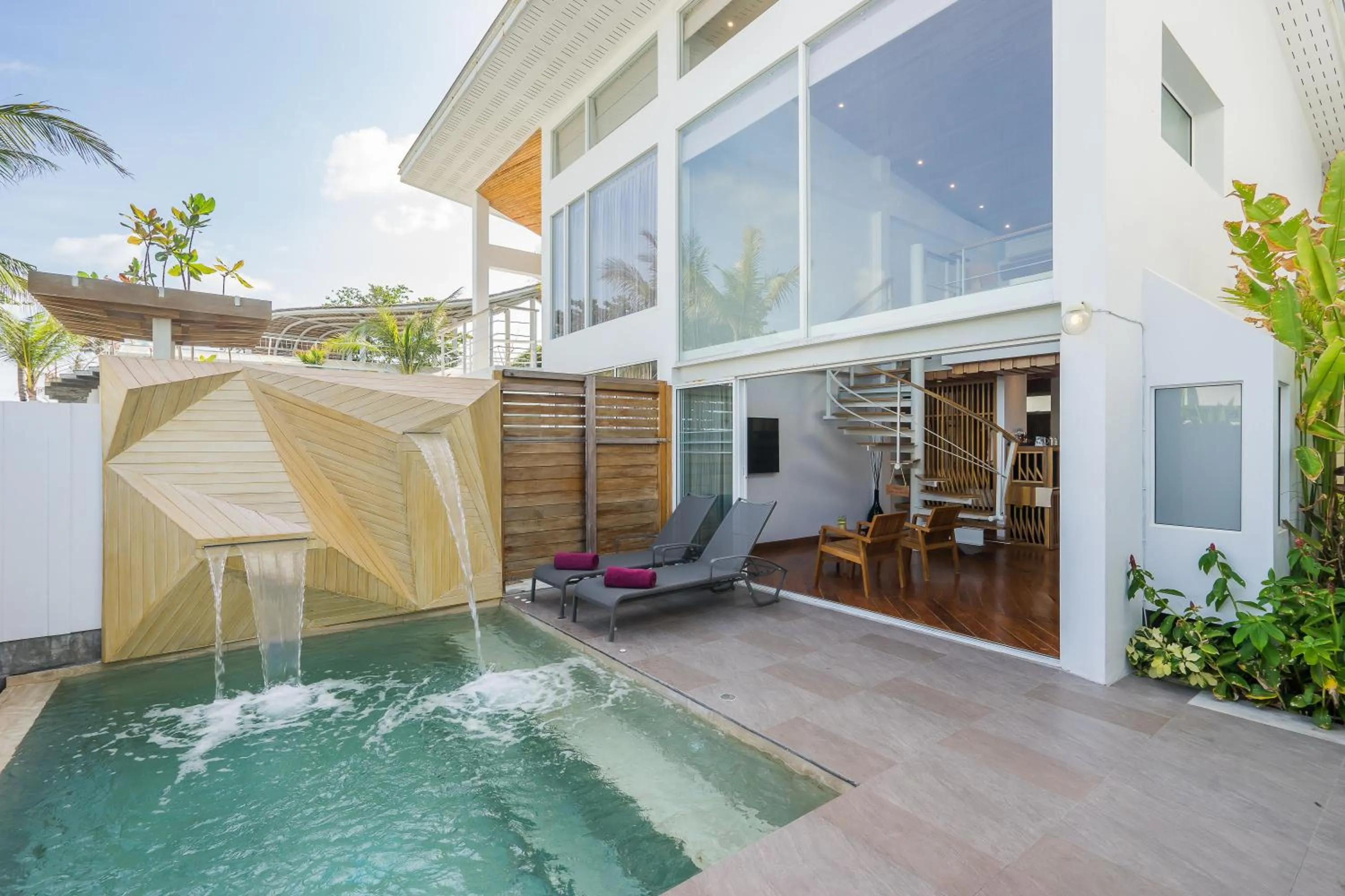 Patio in White Sand Samui Resort