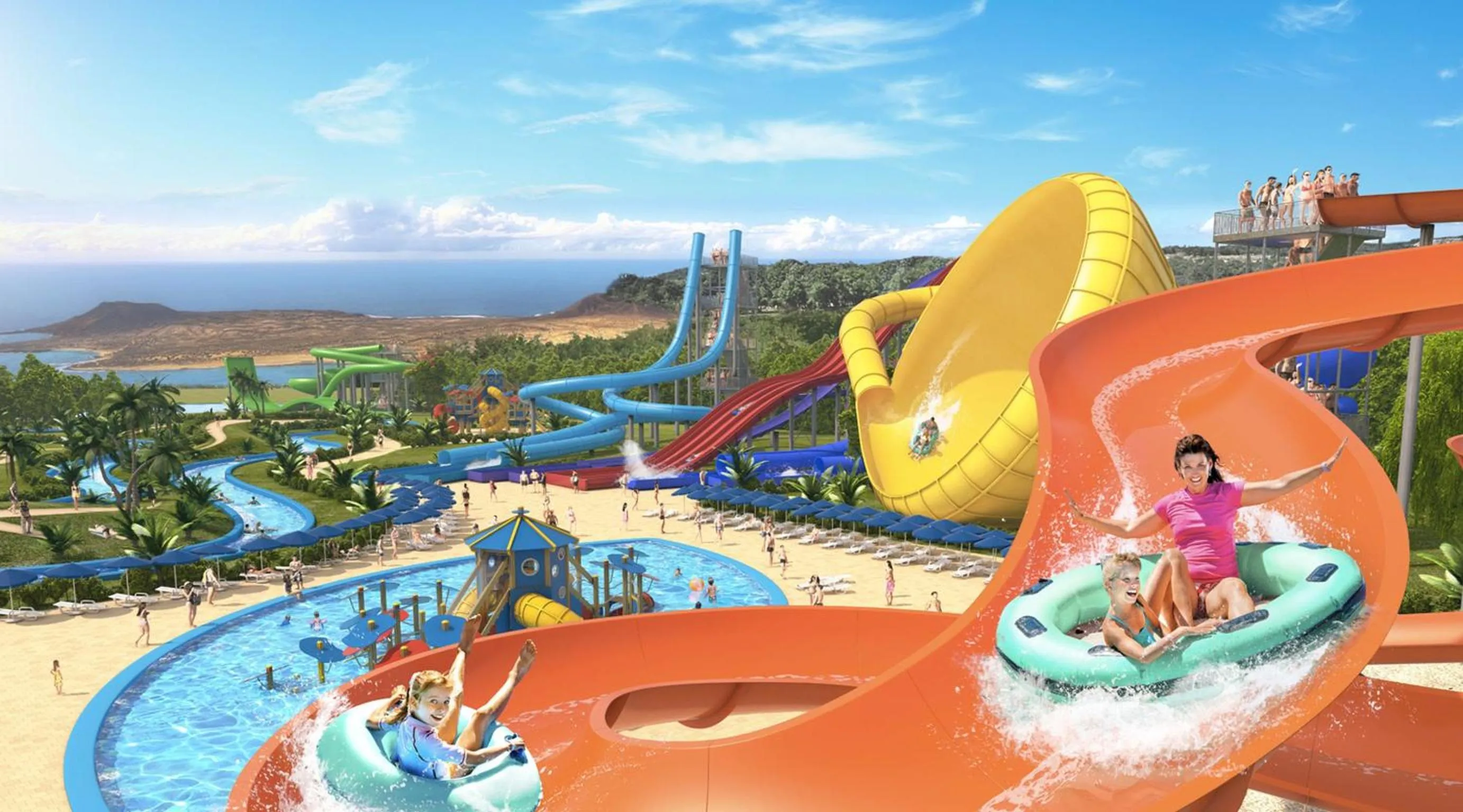 Aqua park in Mobile Homes Comfort CAPRI Bijela Uvala