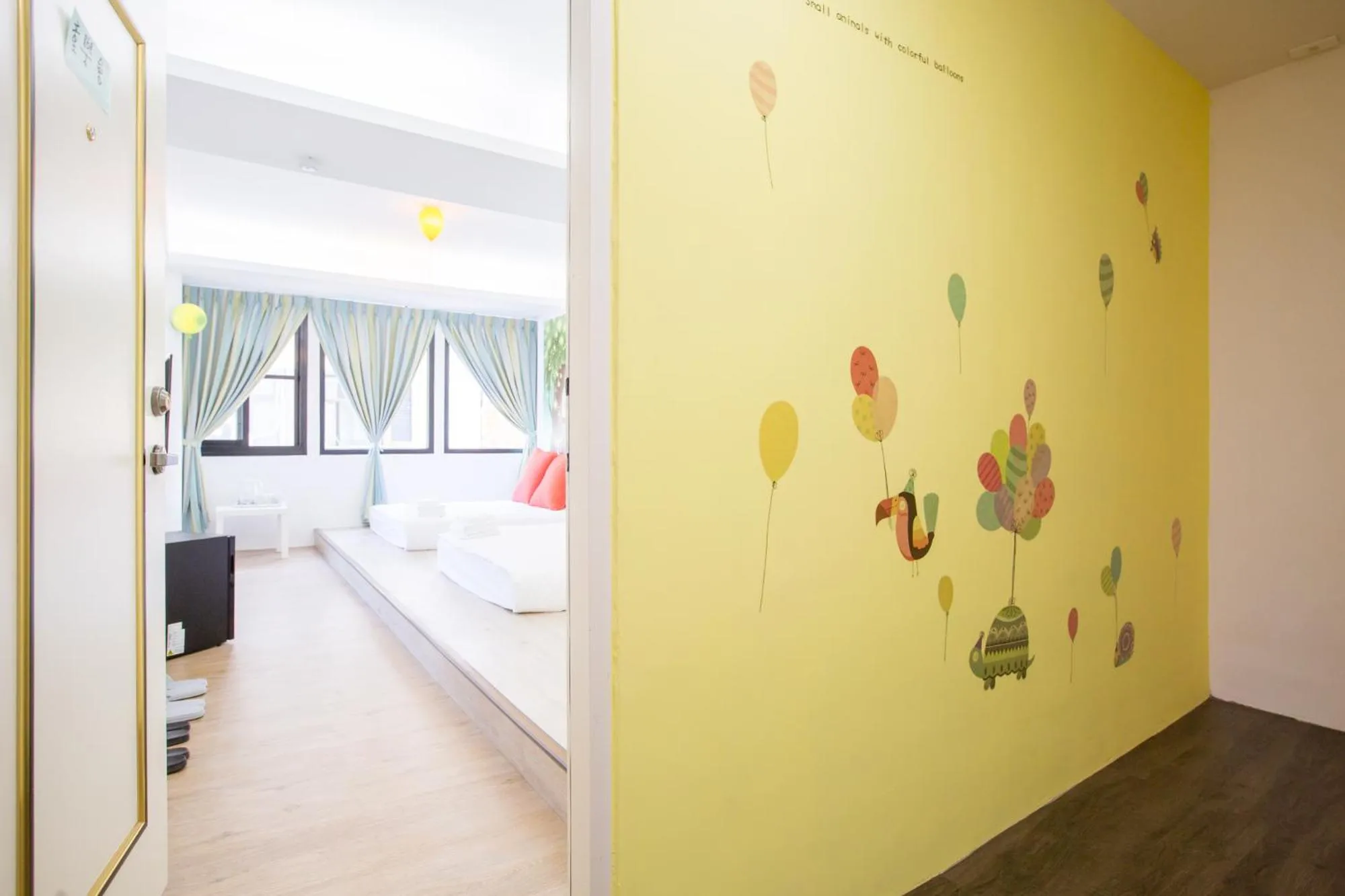 Decorative detail, Bed in Live in the Happiness