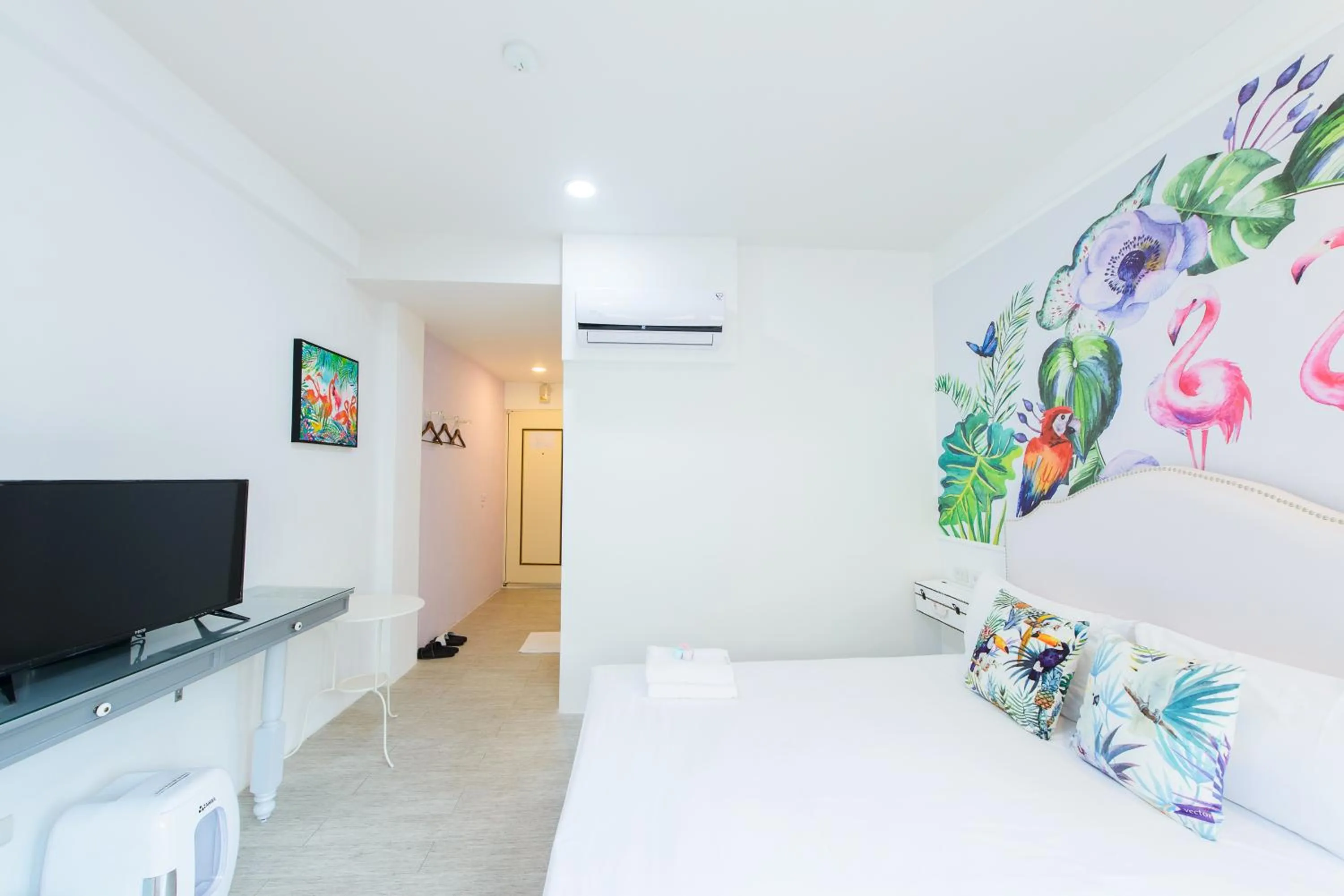 Decorative detail, Bed in Live in the Happiness