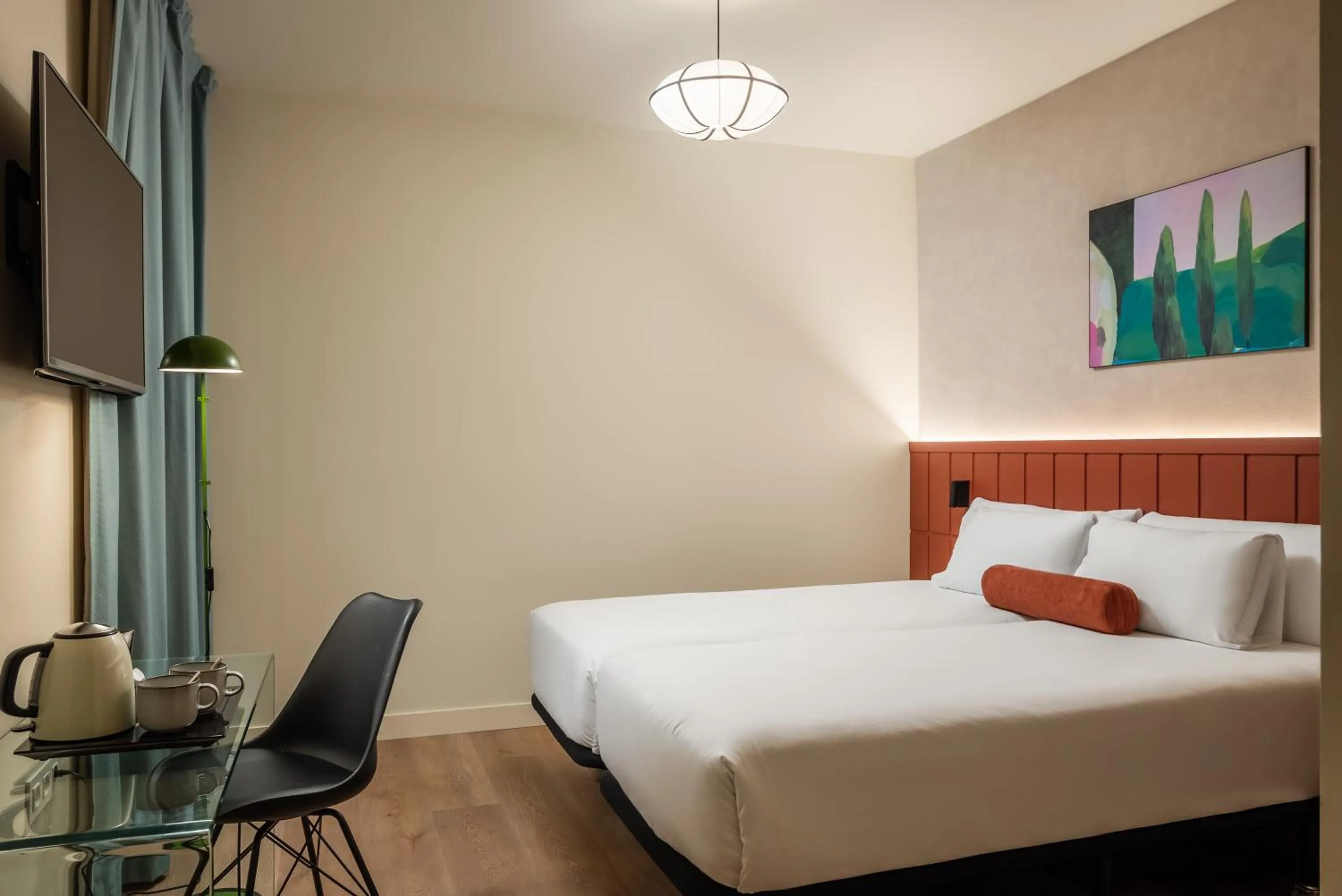 Photo of the whole room, Bed in BYPILLOW Amari