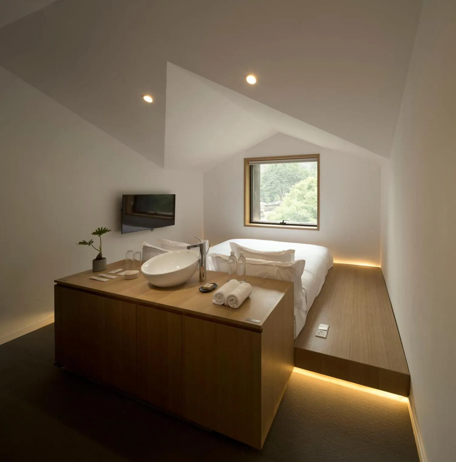 Bed in Aventree Hotel