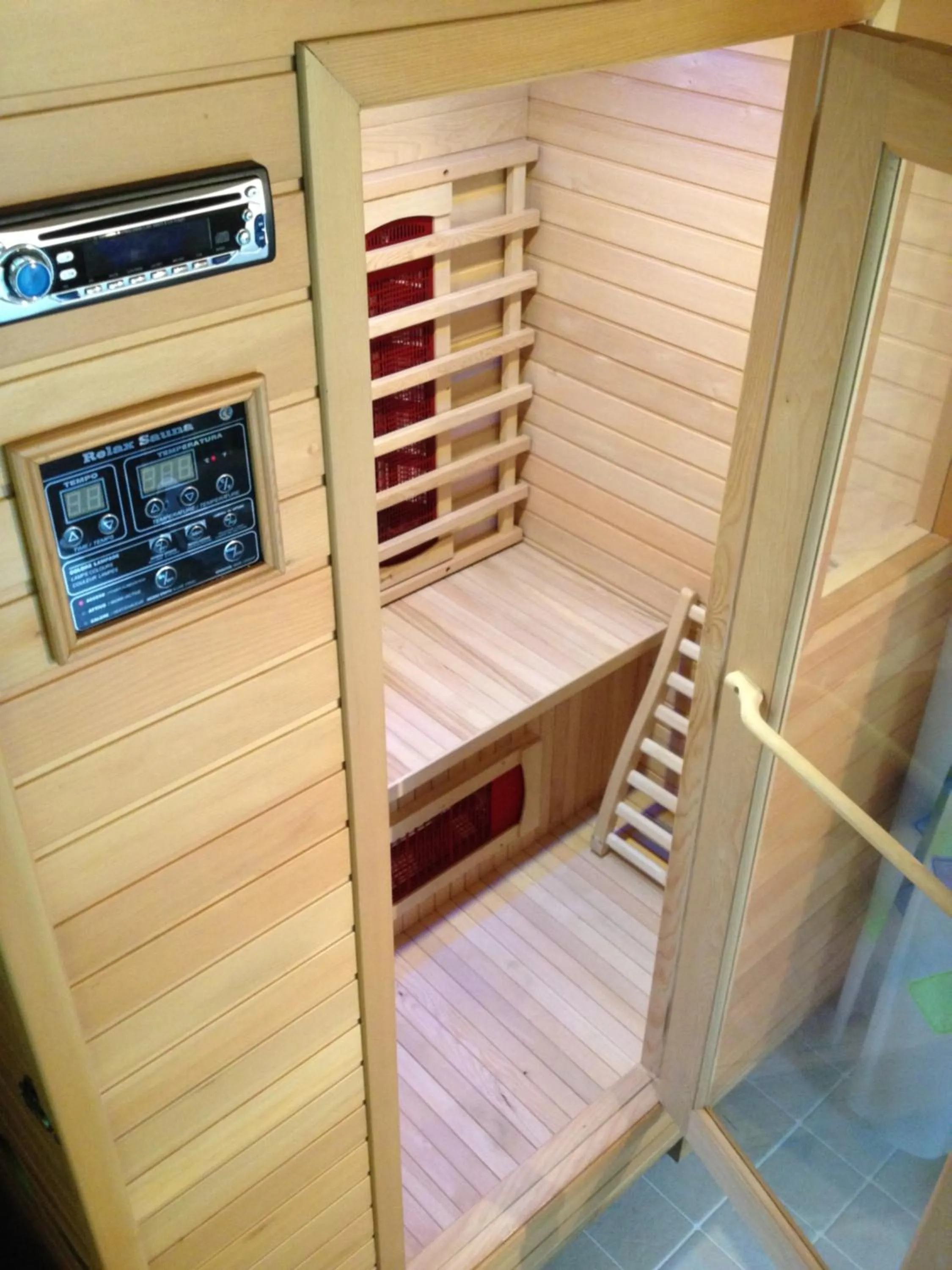 Sauna in B&B Le Tortore