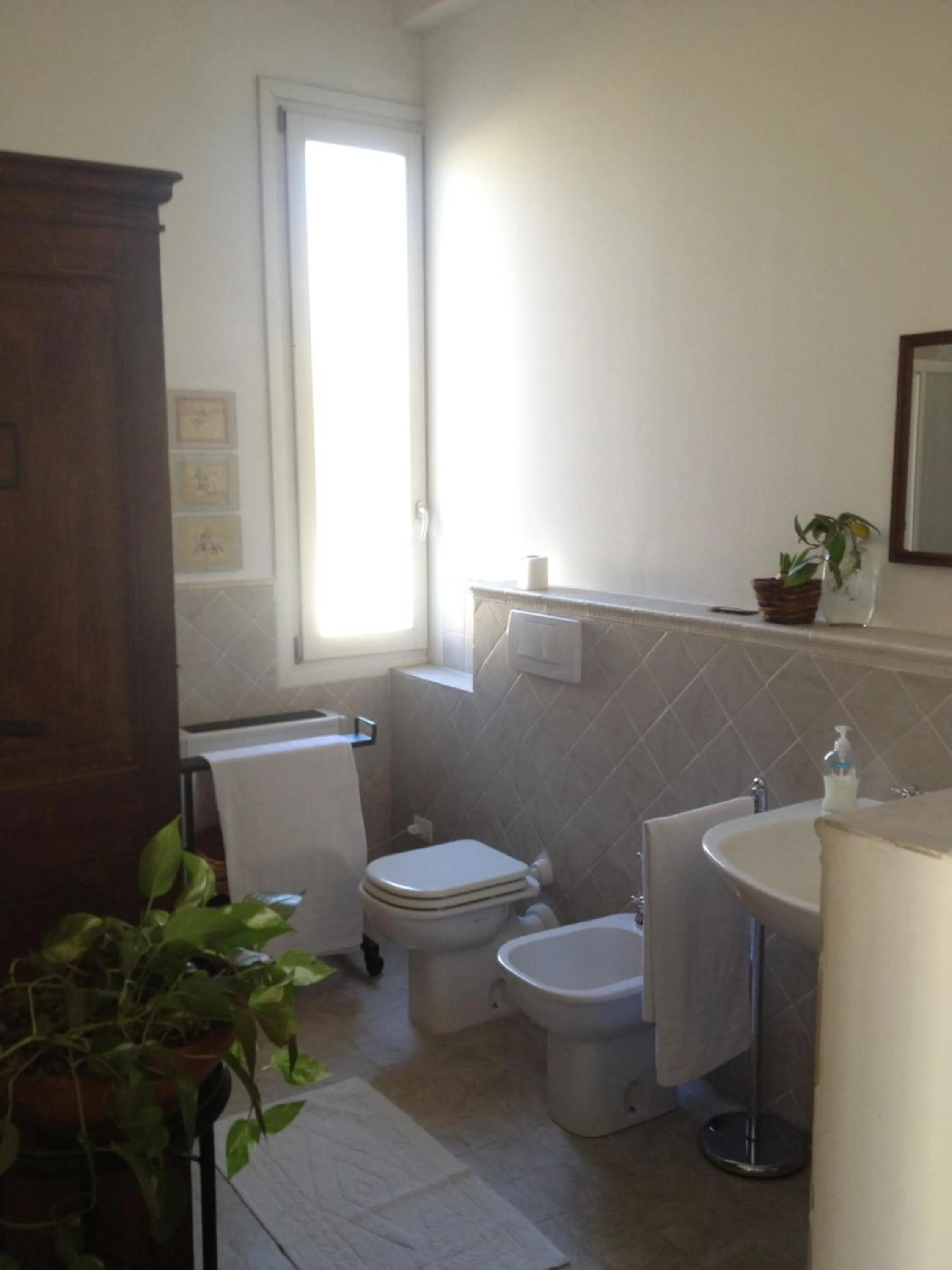 Bathroom in B&B Le Tortore