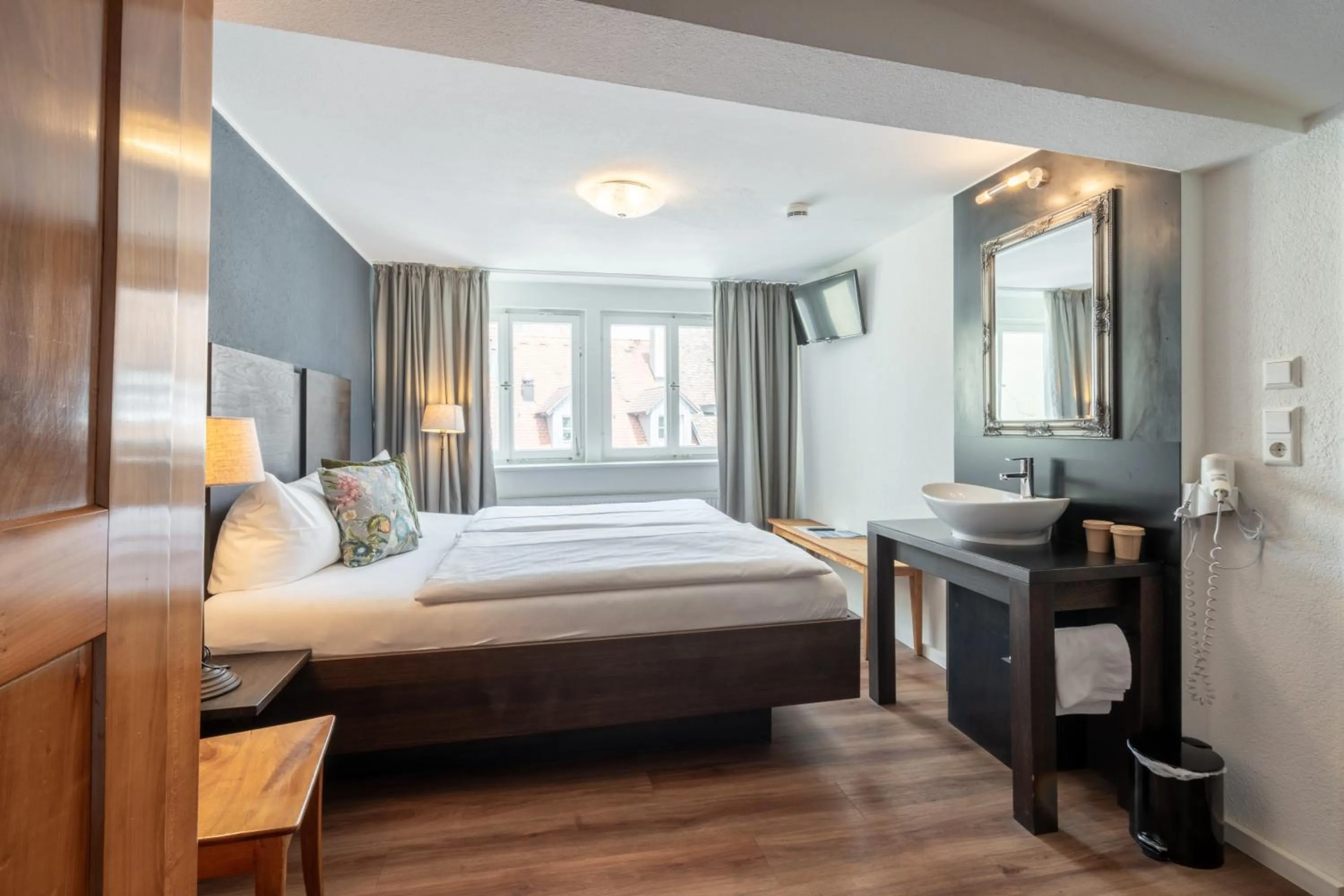 Bed in Hotel am Fischmarkt