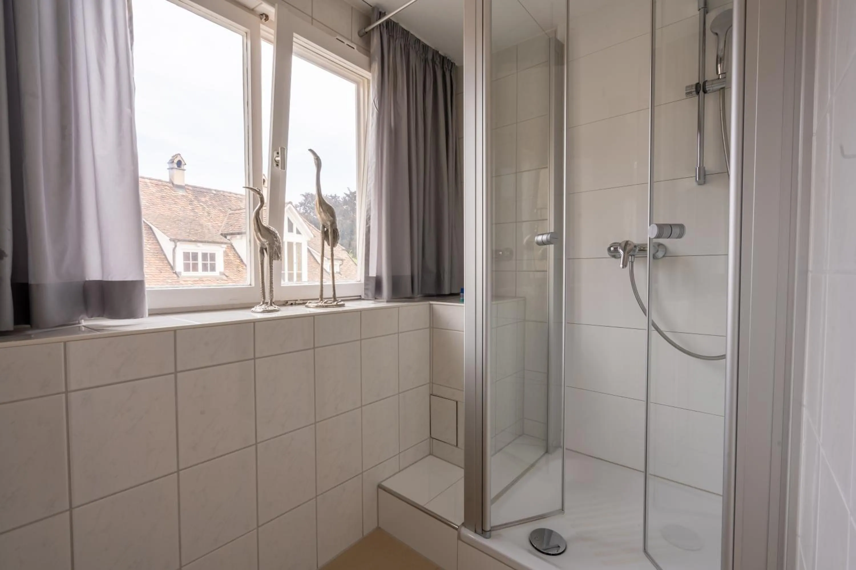 Shower in Hotel am Fischmarkt