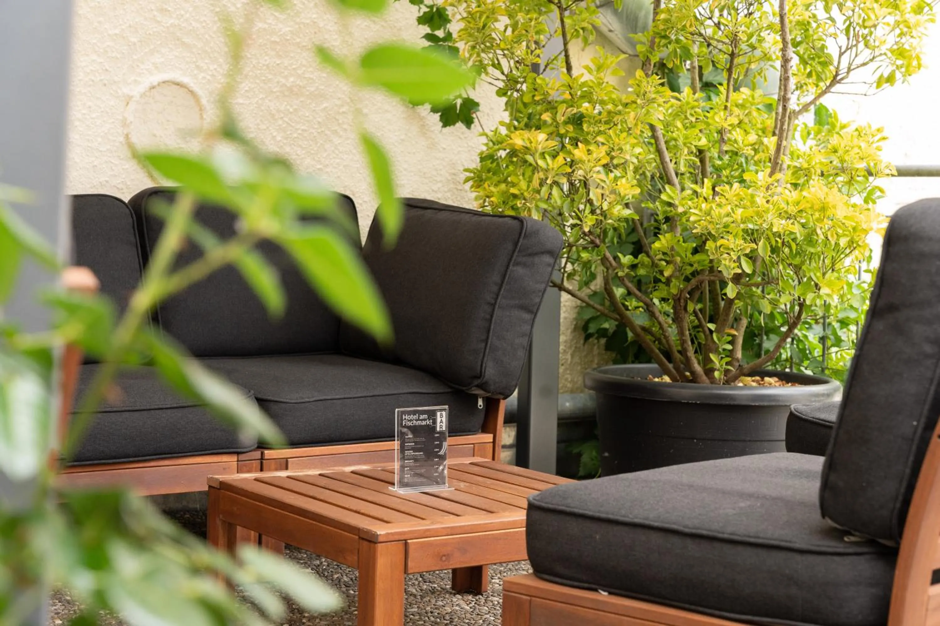 Balcony/Terrace in Hotel am Fischmarkt