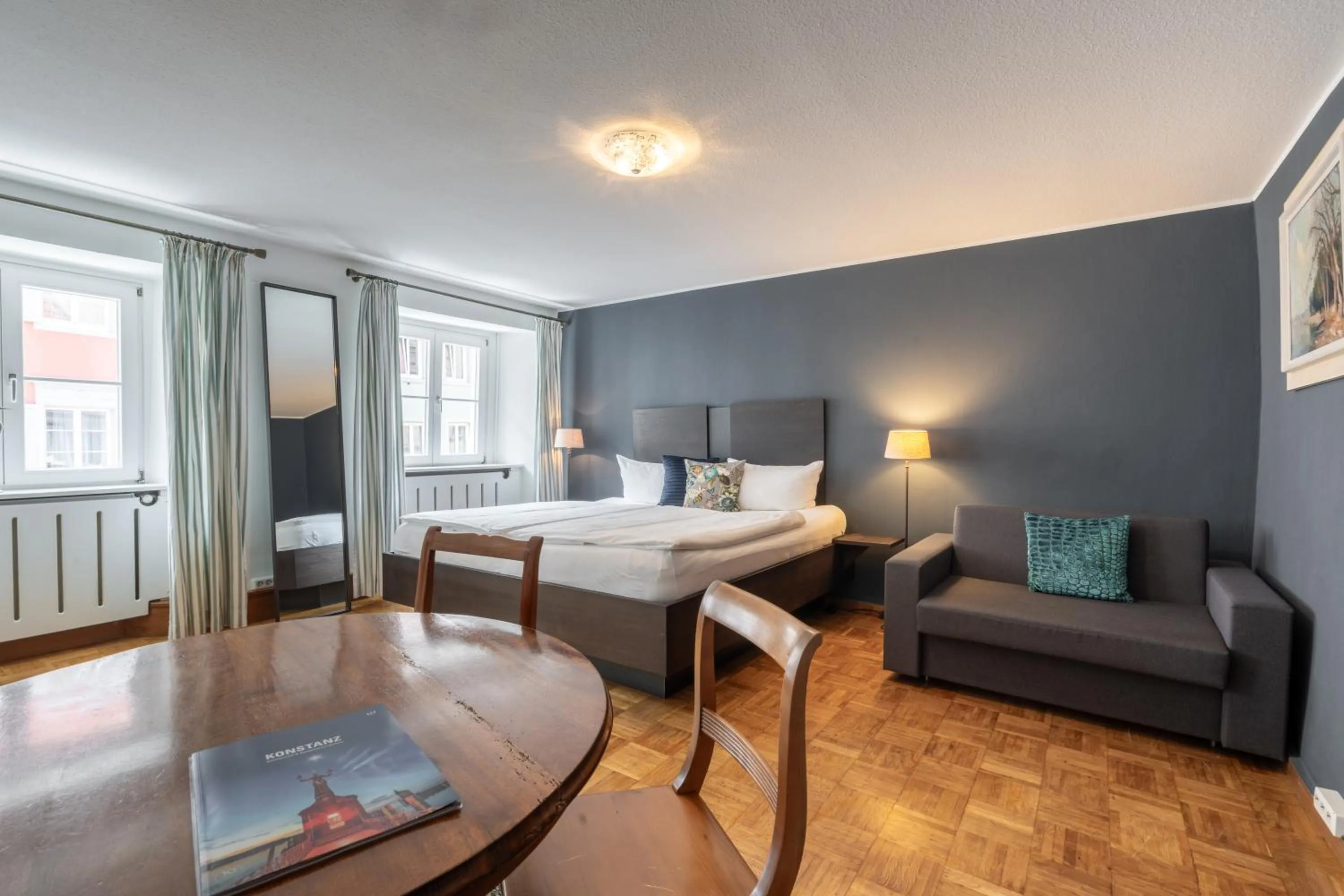 Bed in Hotel am Fischmarkt