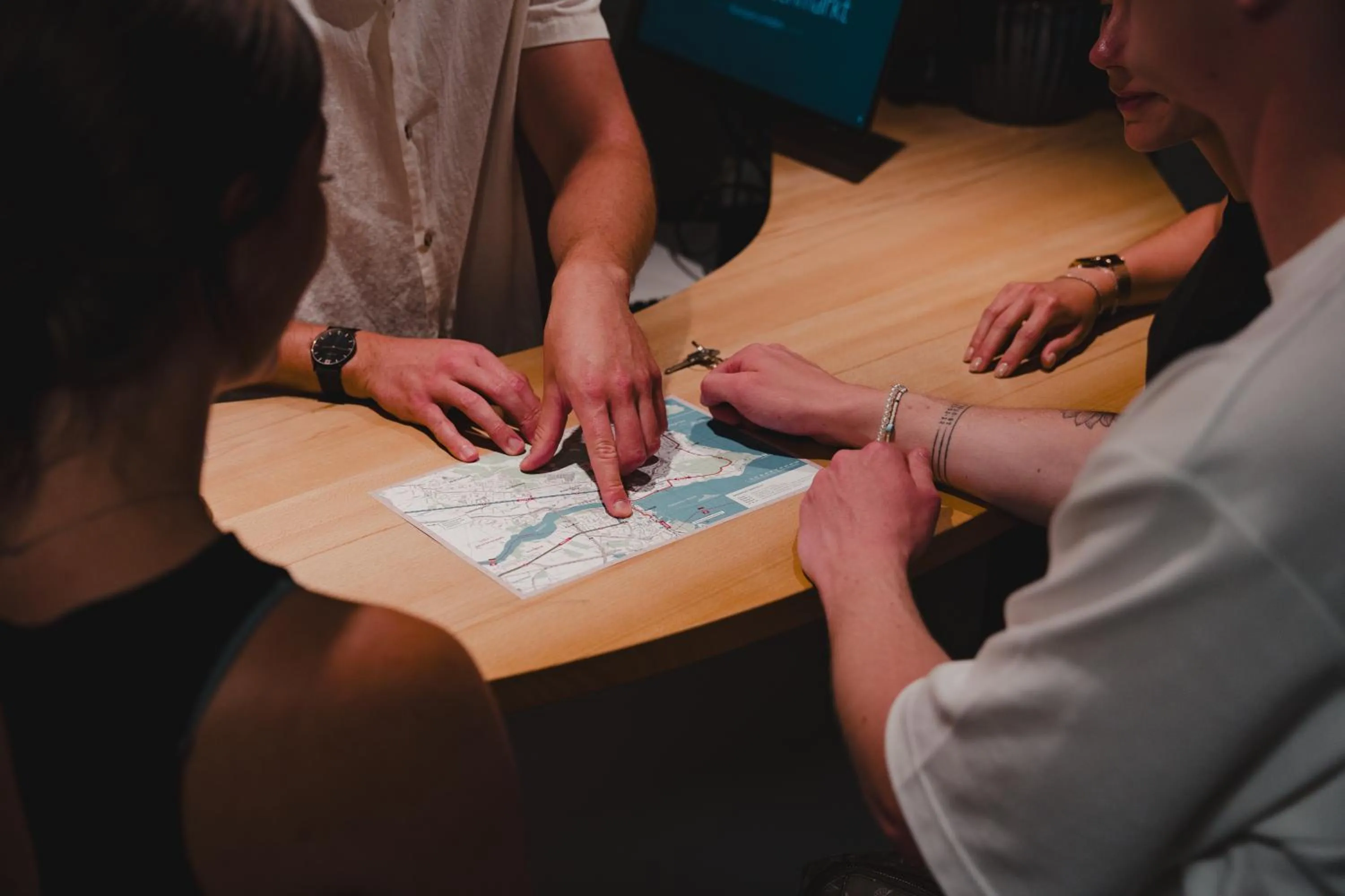 Lobby or reception in Hotel am Fischmarkt