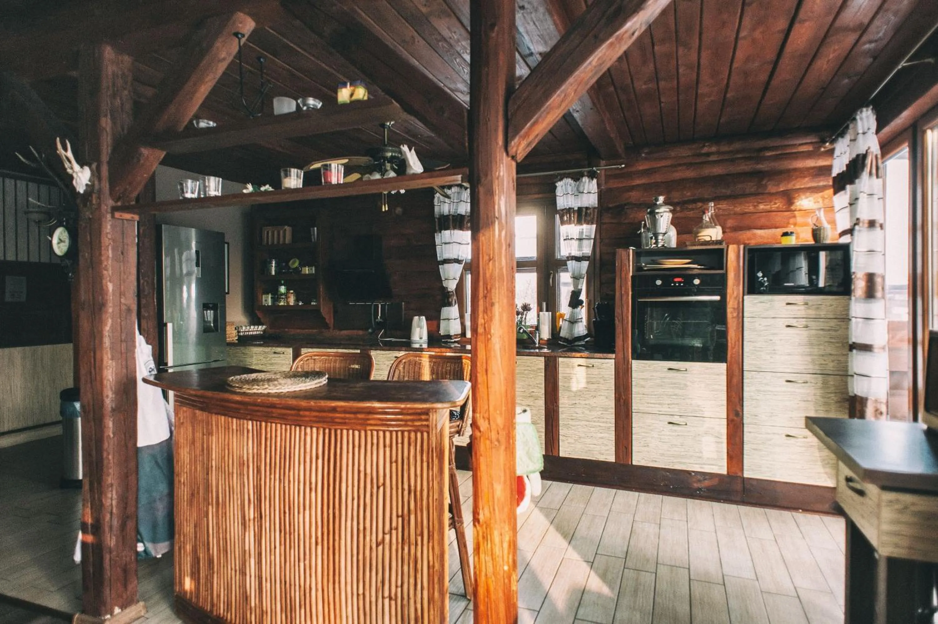 kitchen in Gasan Place - Domki na Mazurach